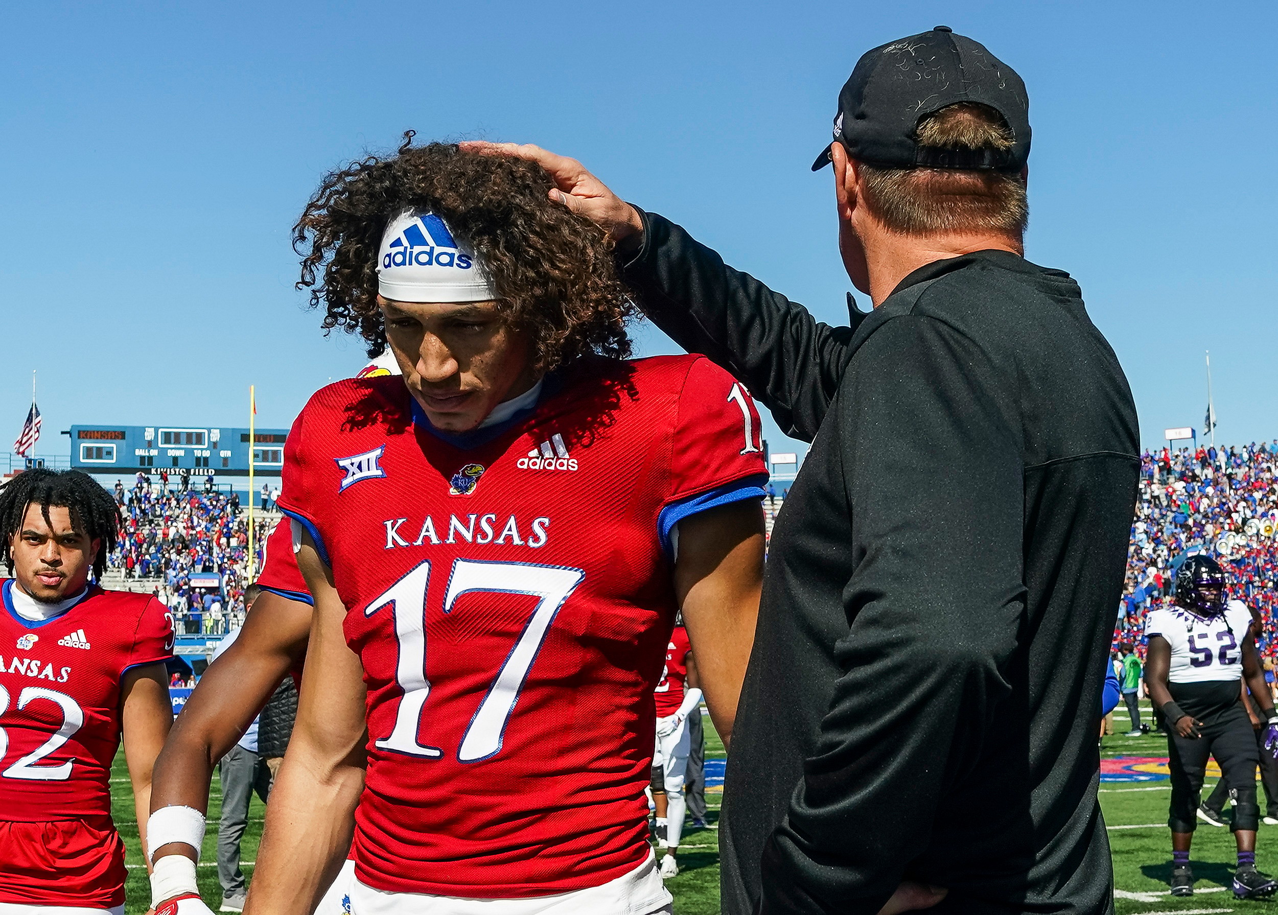 NCAA Football: Texas Christian at Kansas