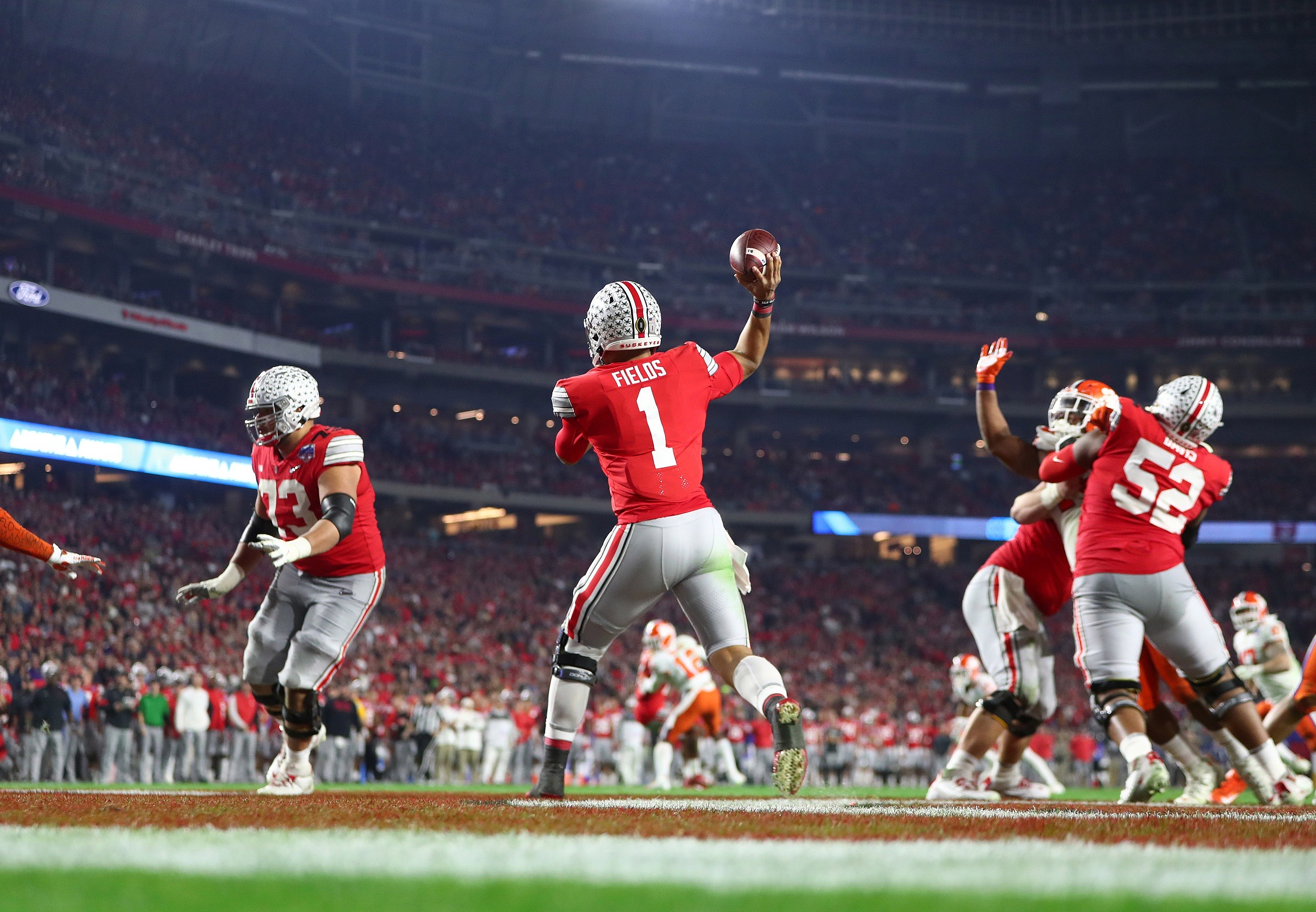 College Football Playoff: Justin Fields: 2021 NFL Draft