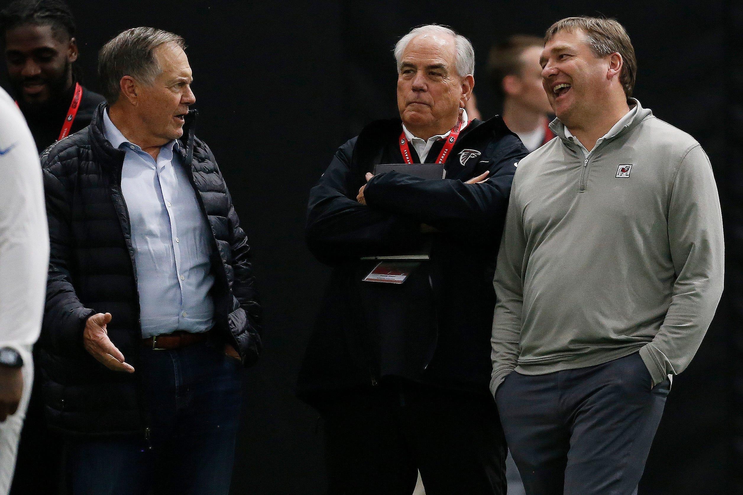 atlanta falcons hire bill belichick