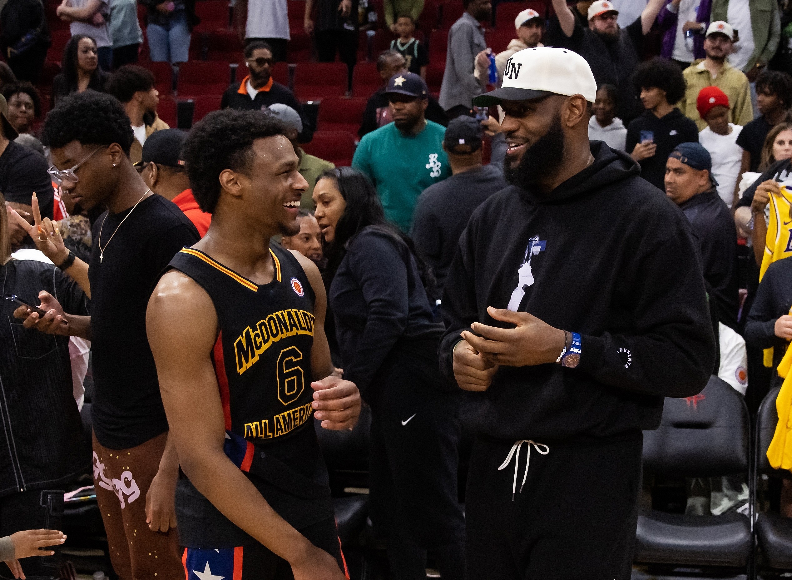 lebron james, bronny james