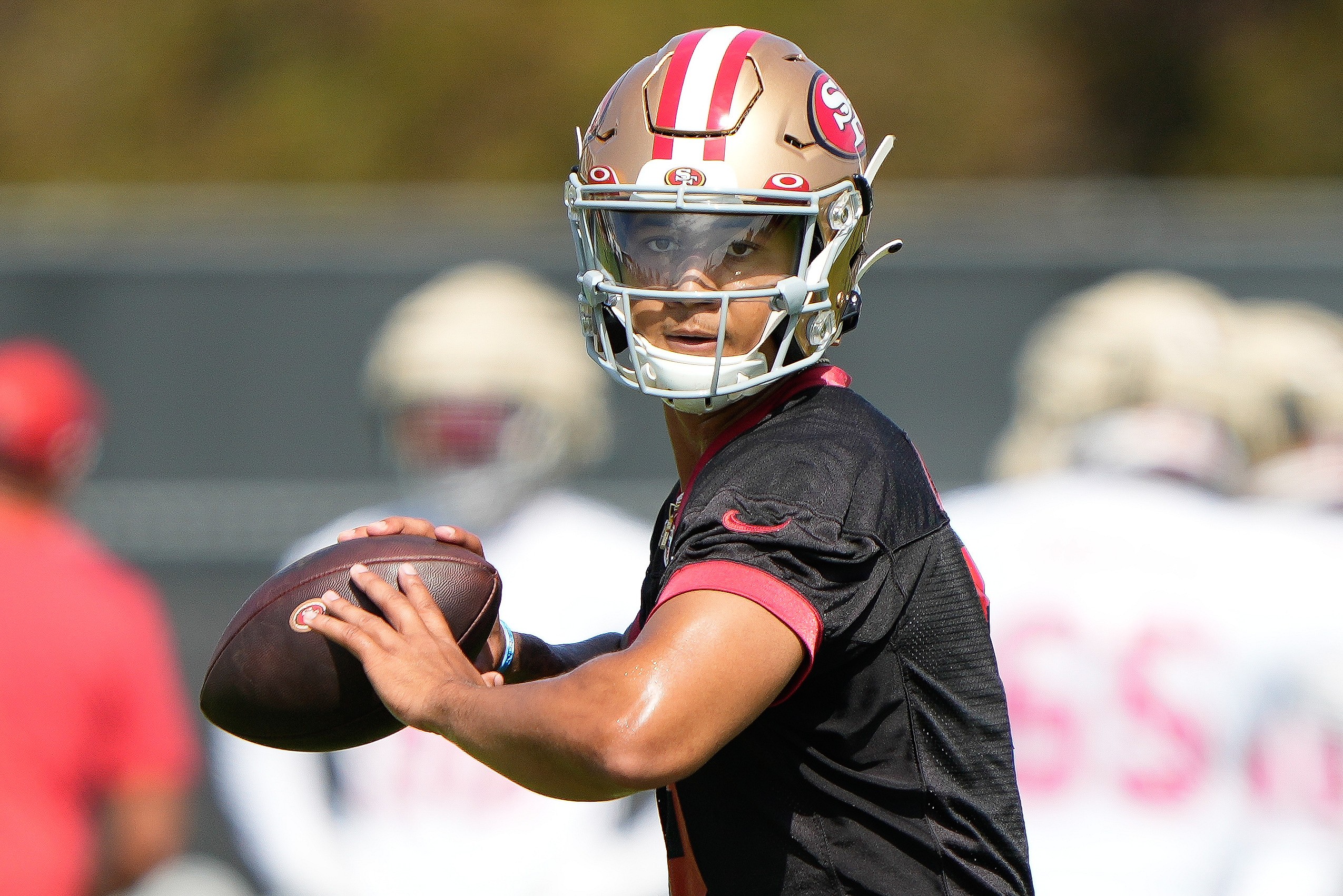 san francisco 49ers' trey lance