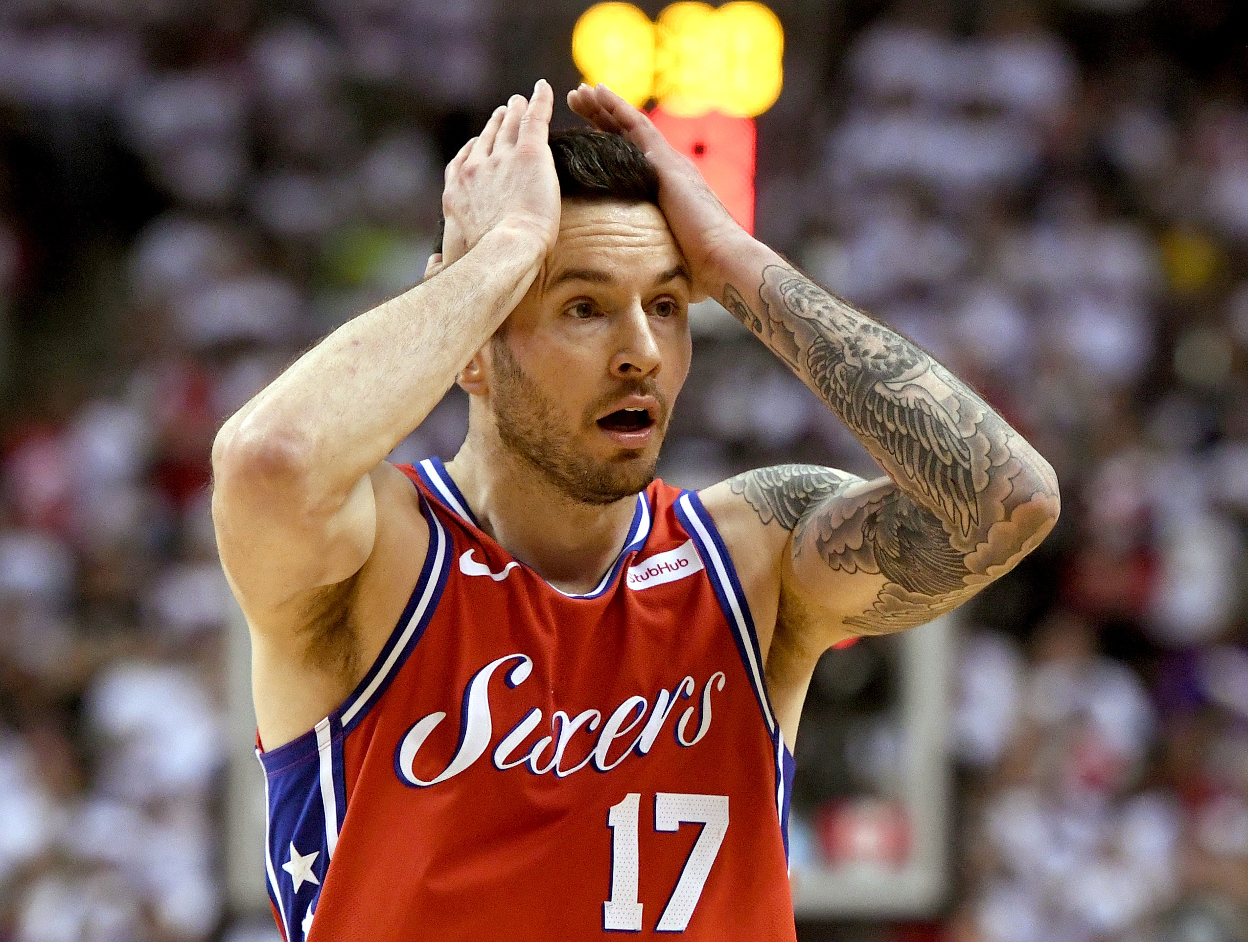 jj redick, los angeles lakers