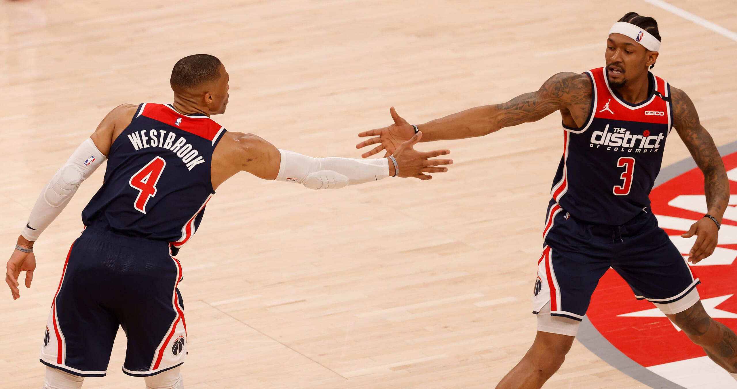 bradley beal, russell westbrook trade rumors