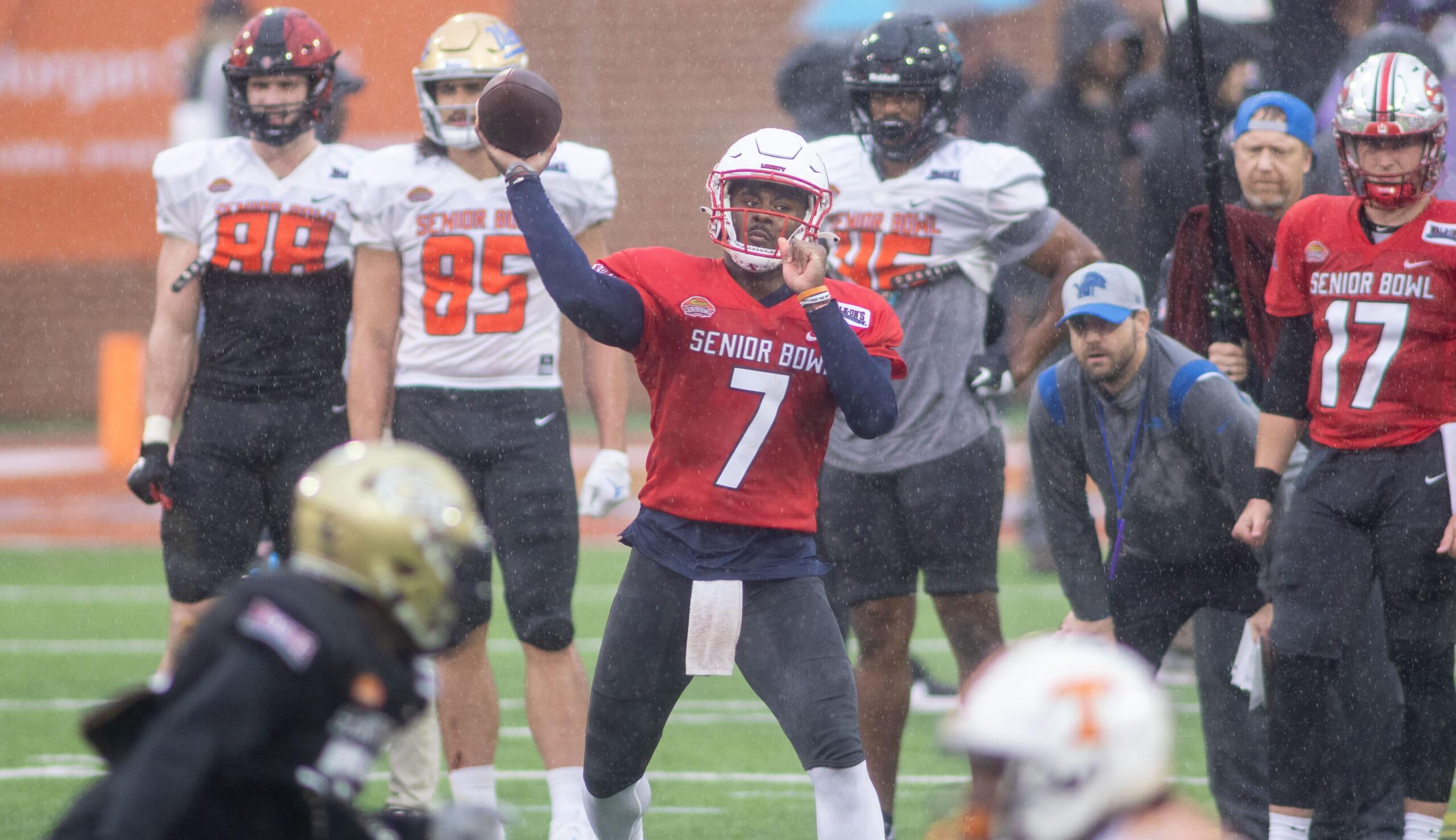 NCAA Football: Senior Bowl Practice