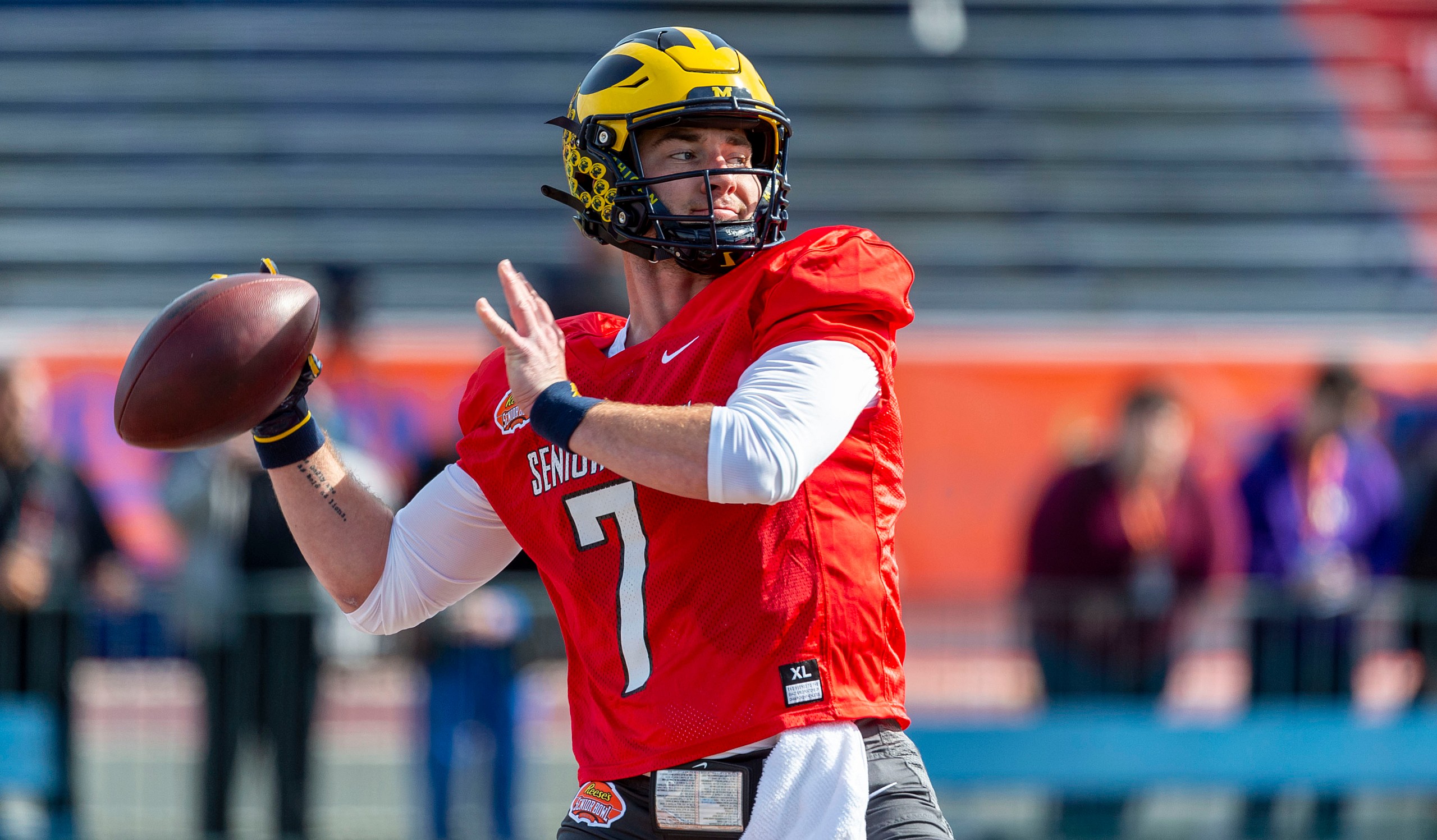 NCAA Football: Senior Bowl Practice