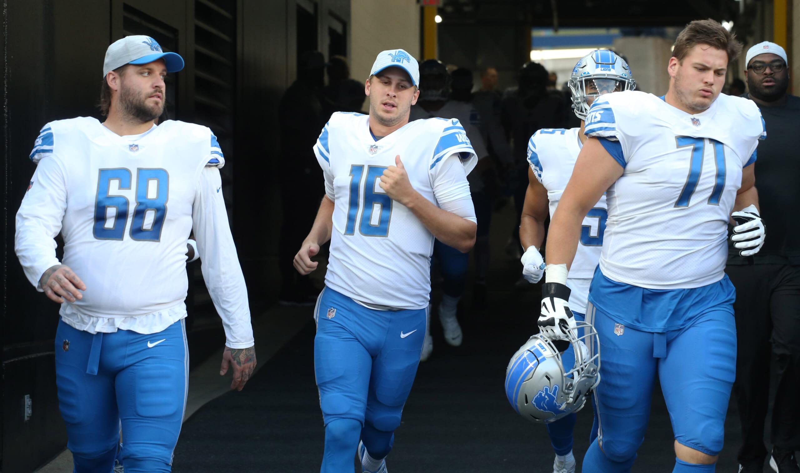 lions vs 49ers: jared goff