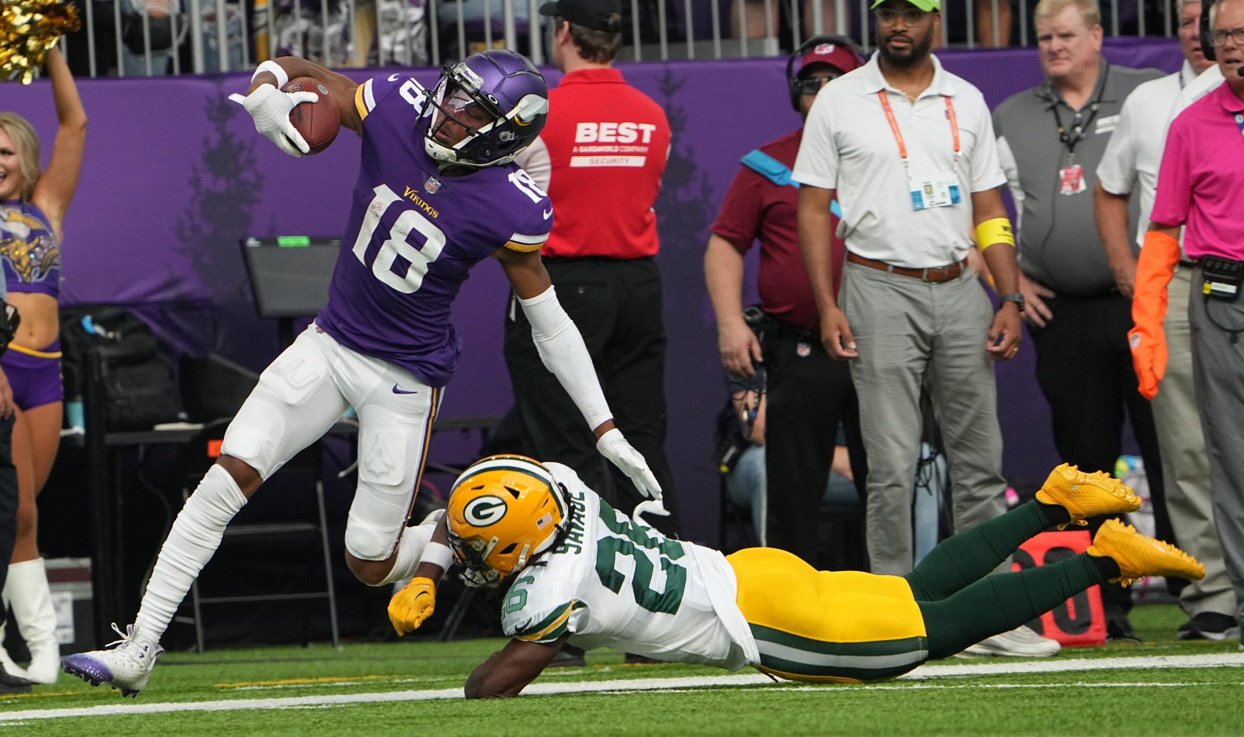 nfl wide receiver rankings: justin jefferson