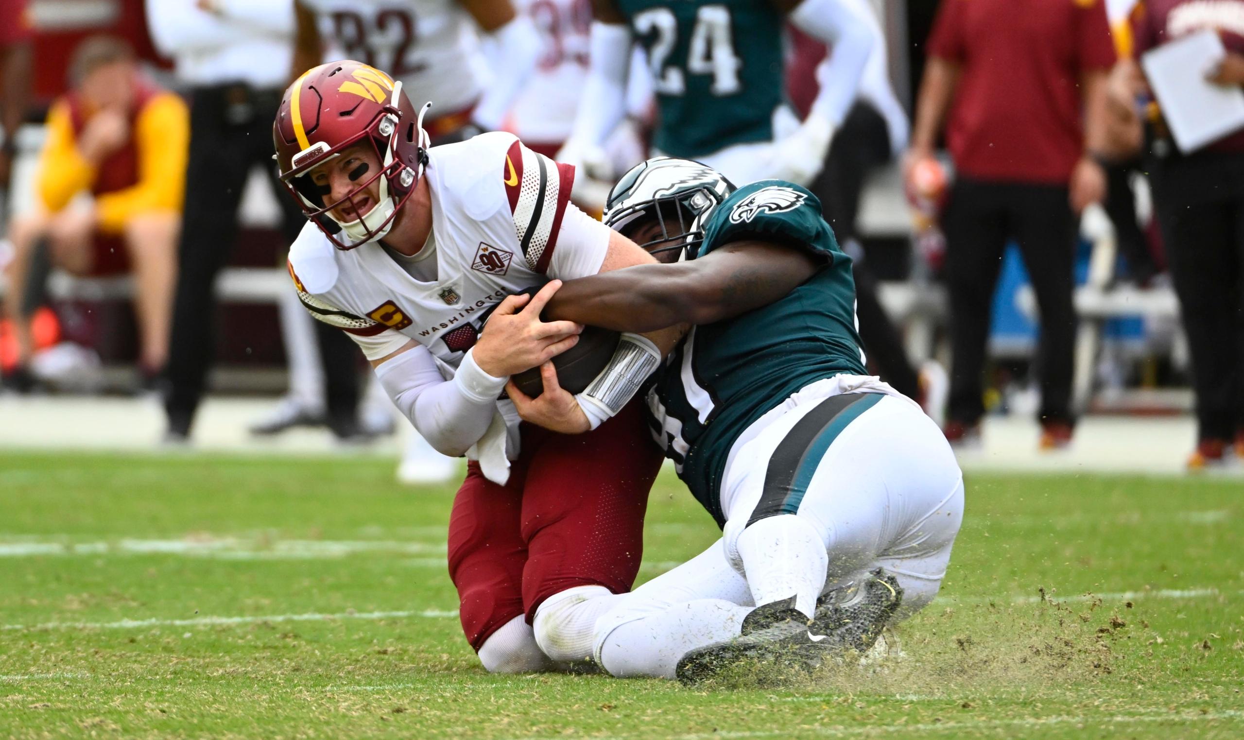 nfl quarterback performances week 3: carson wentz