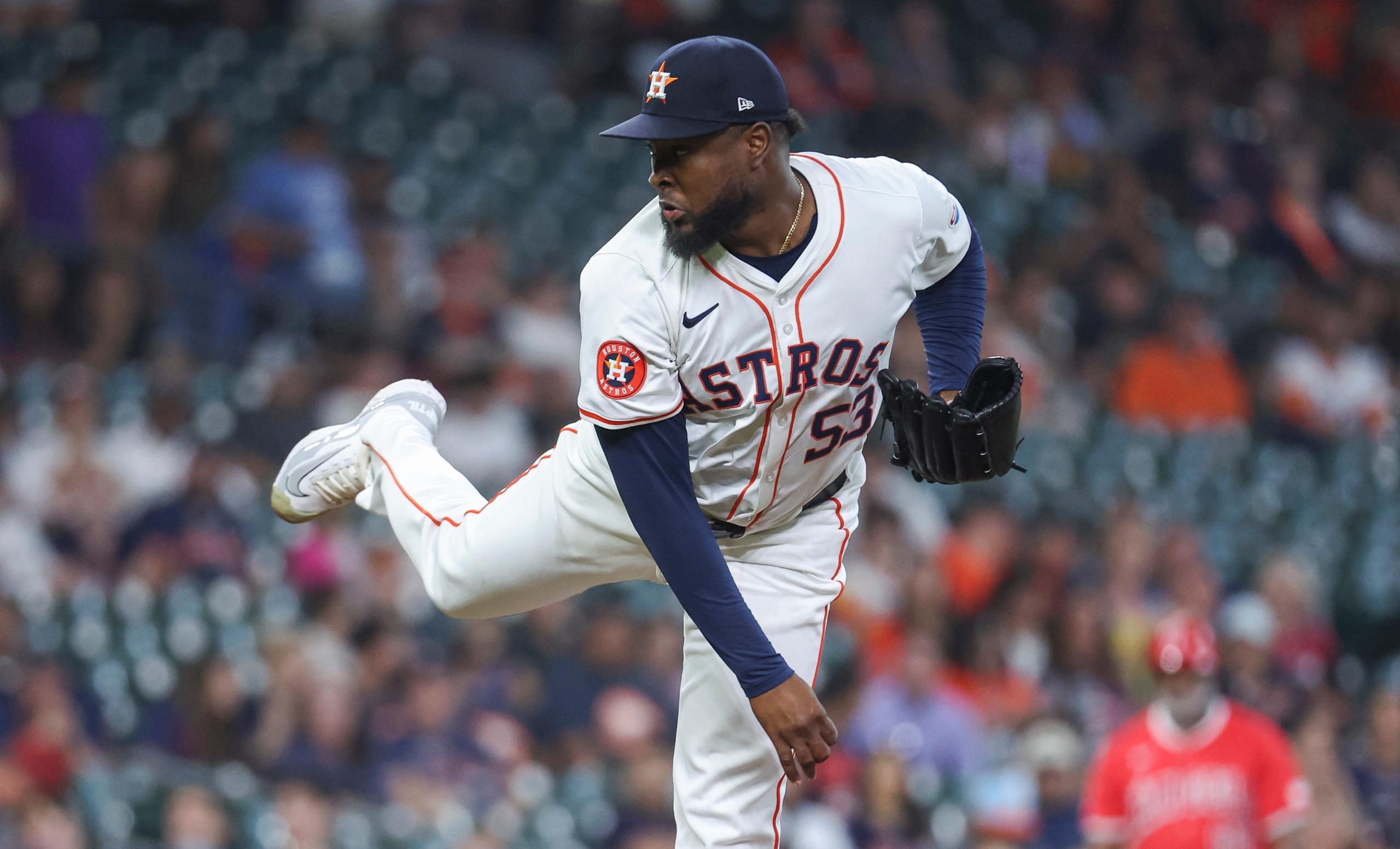 Houston Astros' Cristian Javier