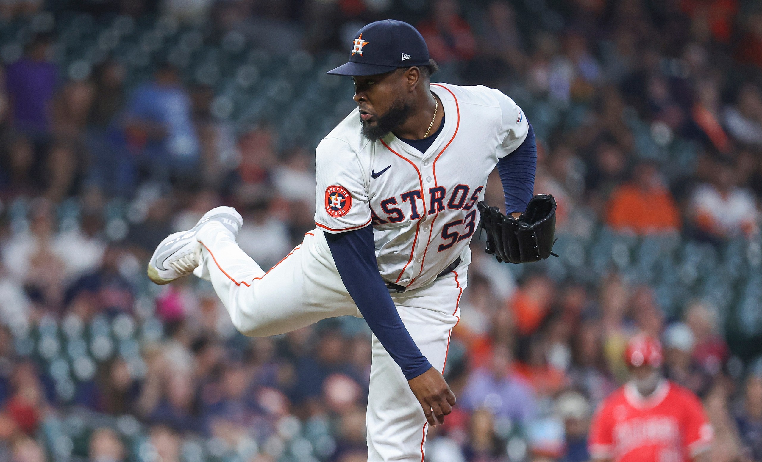 Houston Astros' Cristian Javier 