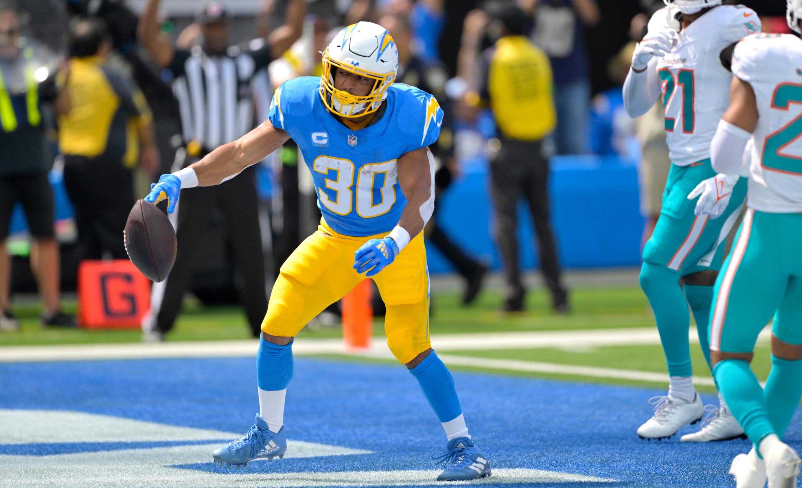 nfl injury report: austin ekeler