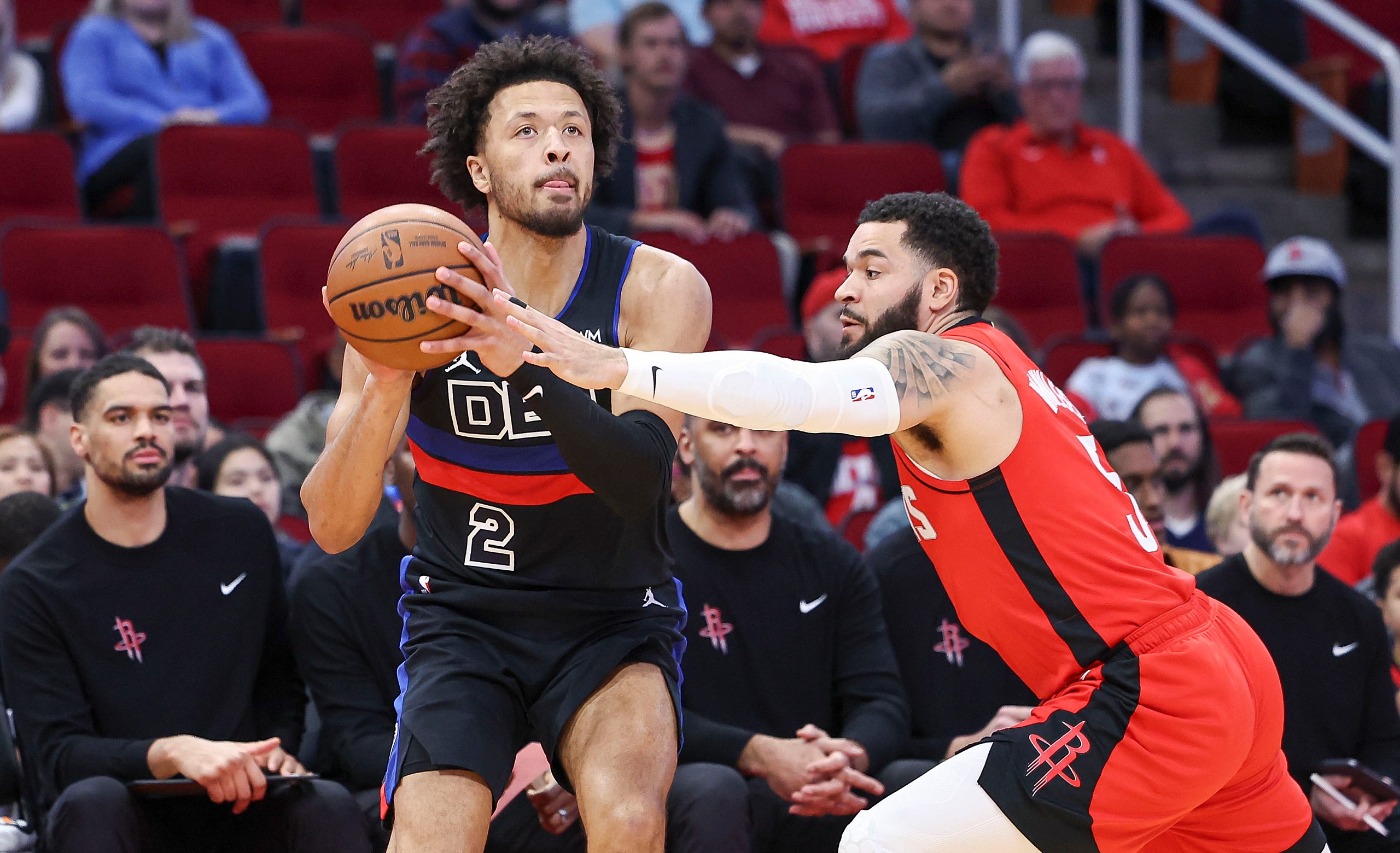 NBA: Detroit Pistons at Houston Rockets