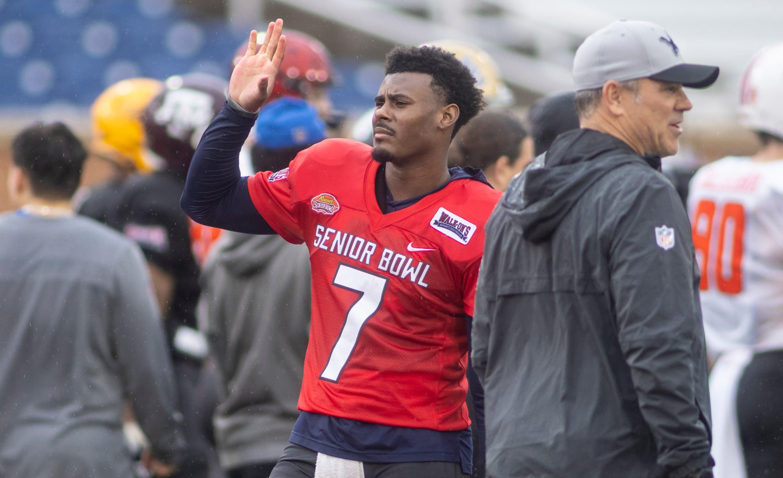 NCAA Football: Senior Bowl Practice