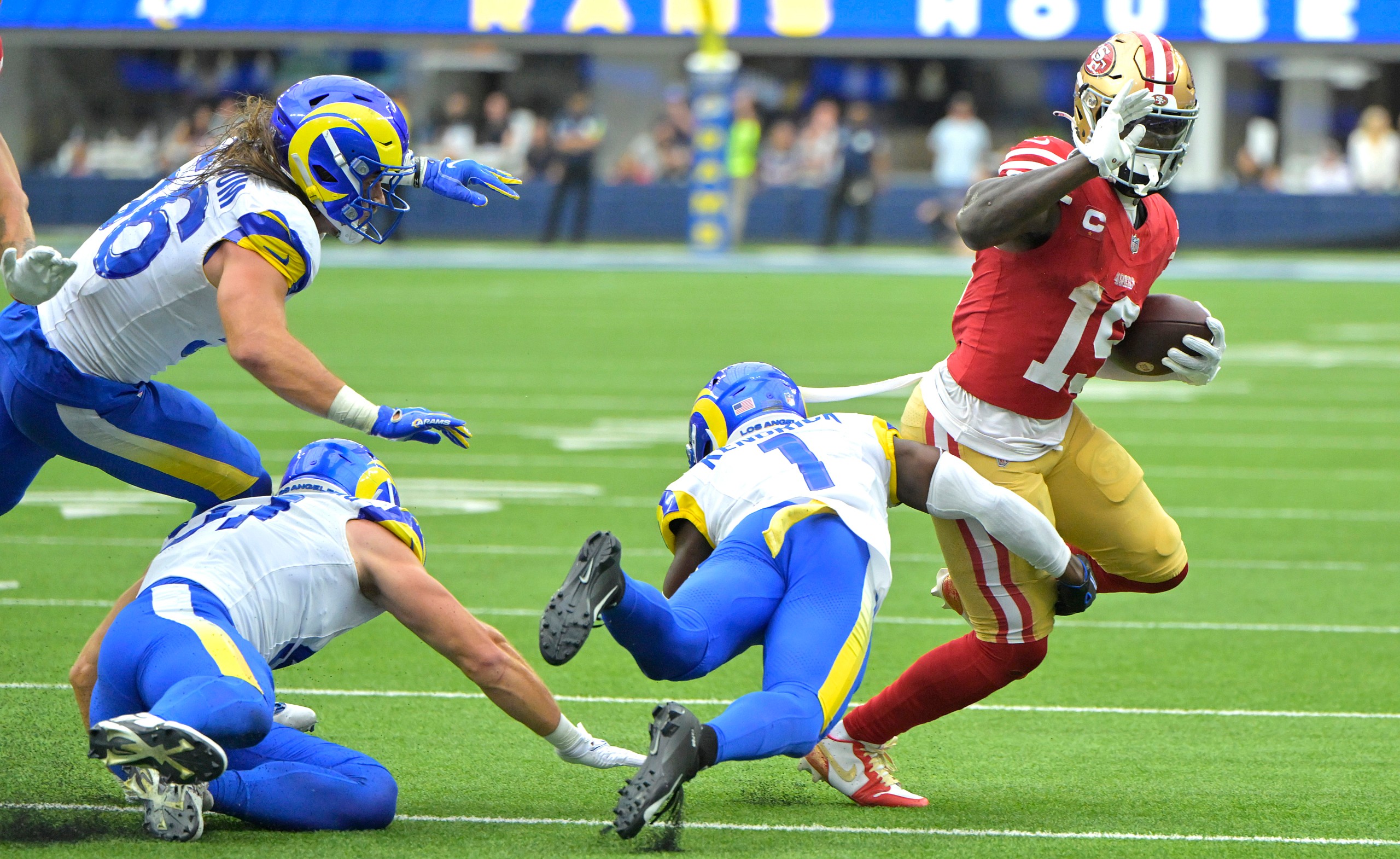 new york giants at san francisco 49ers: deebo samuel