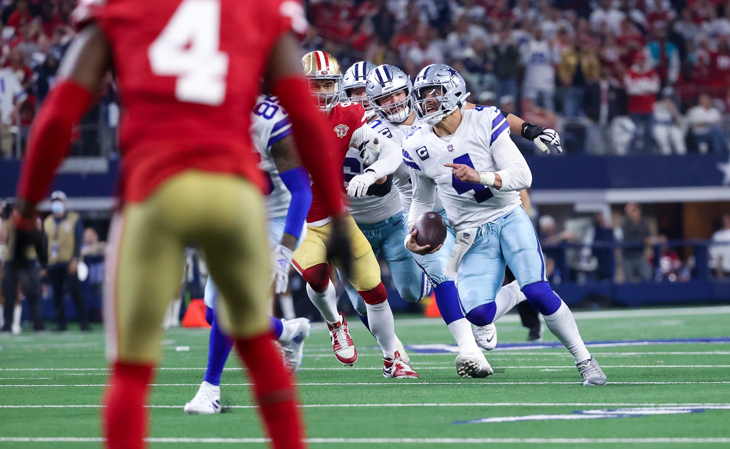 NFL: NFC Wild Card Playoff-San Francisco 49ers at Dallas Cowboys