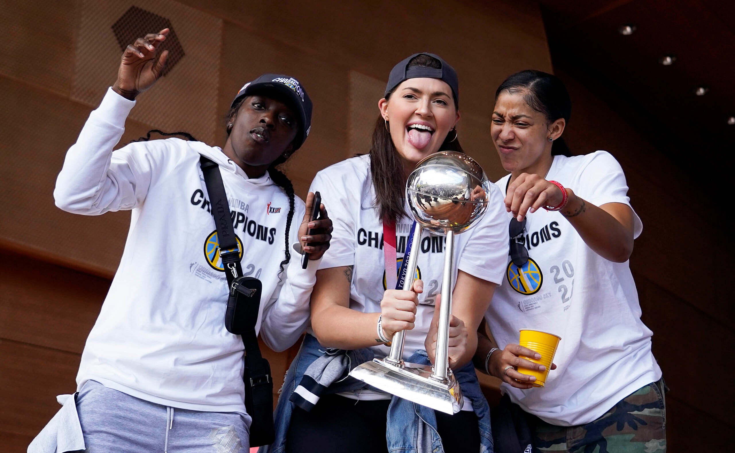 WNBA: Chicago Sky-Championship Rally