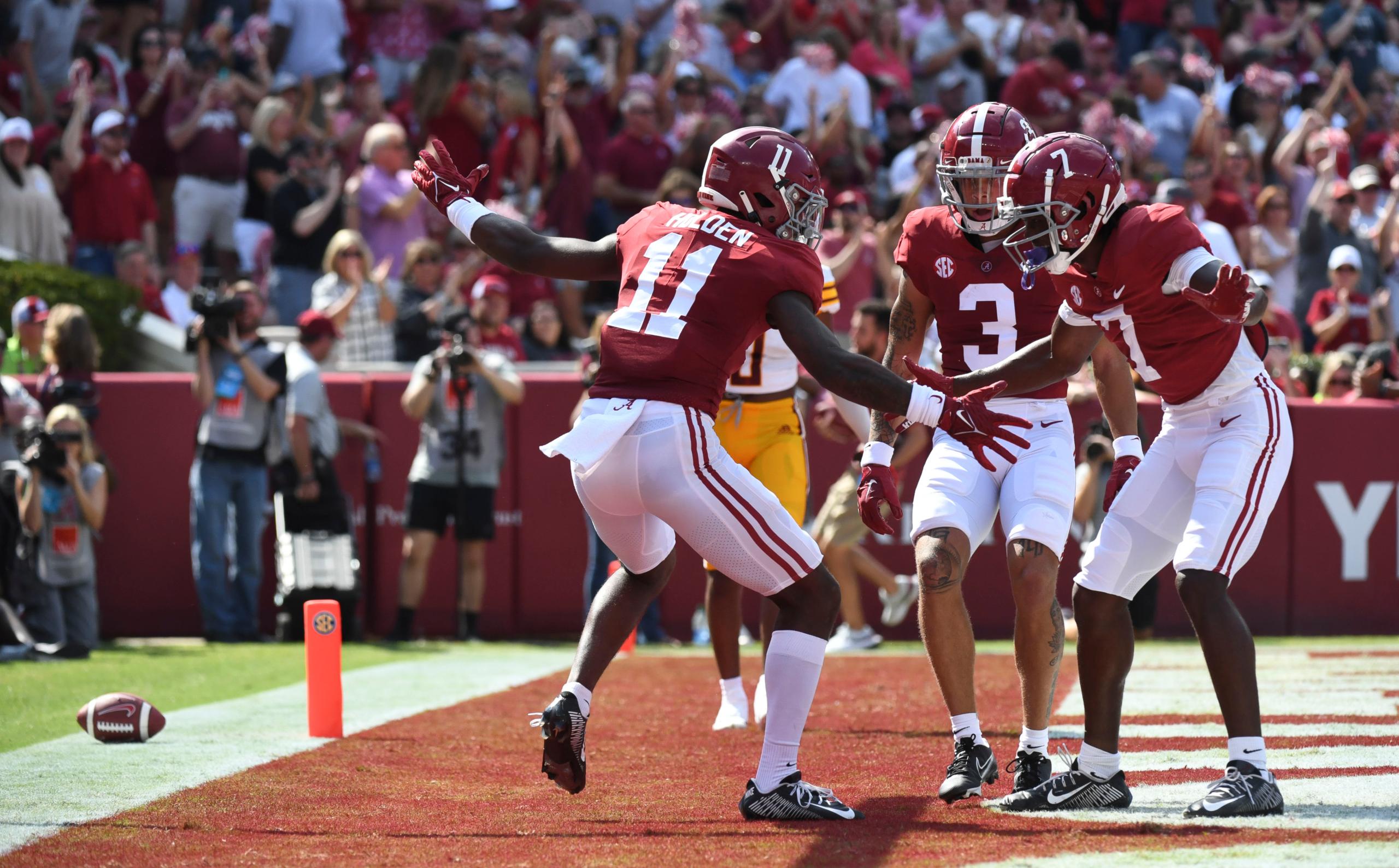 NCAA Football: UL Monroe at Alabama