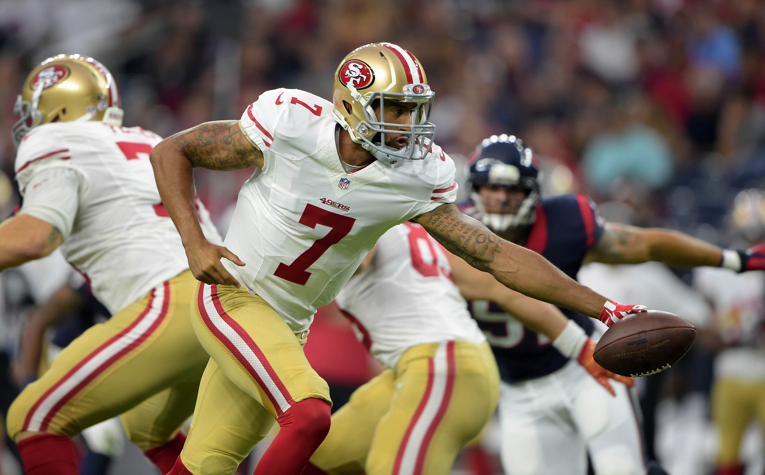 NFL: Preseason-San Francisco 49ers at Houston Texans