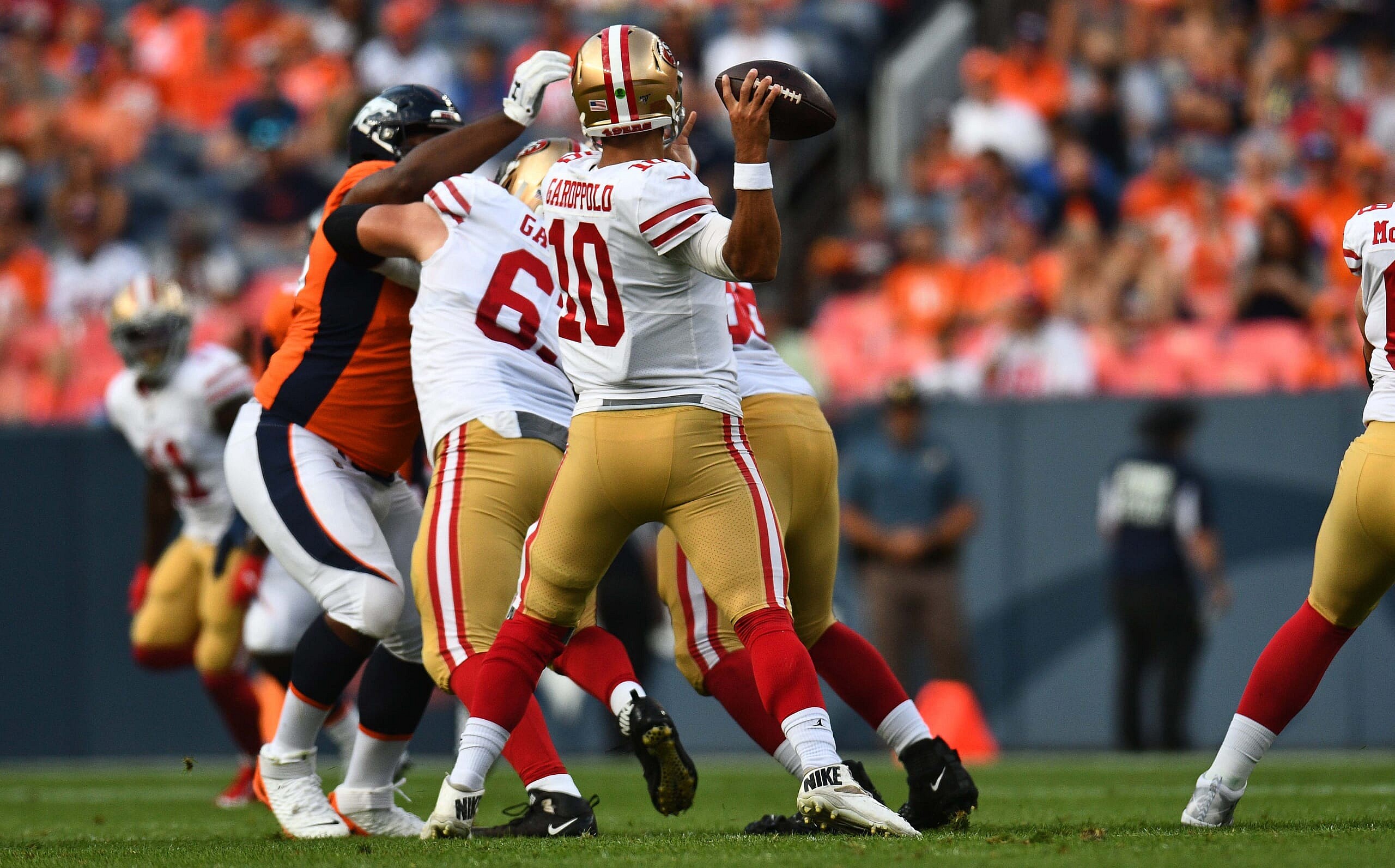 NFL: Preseason-San Francisco 49ers at Denver Broncos