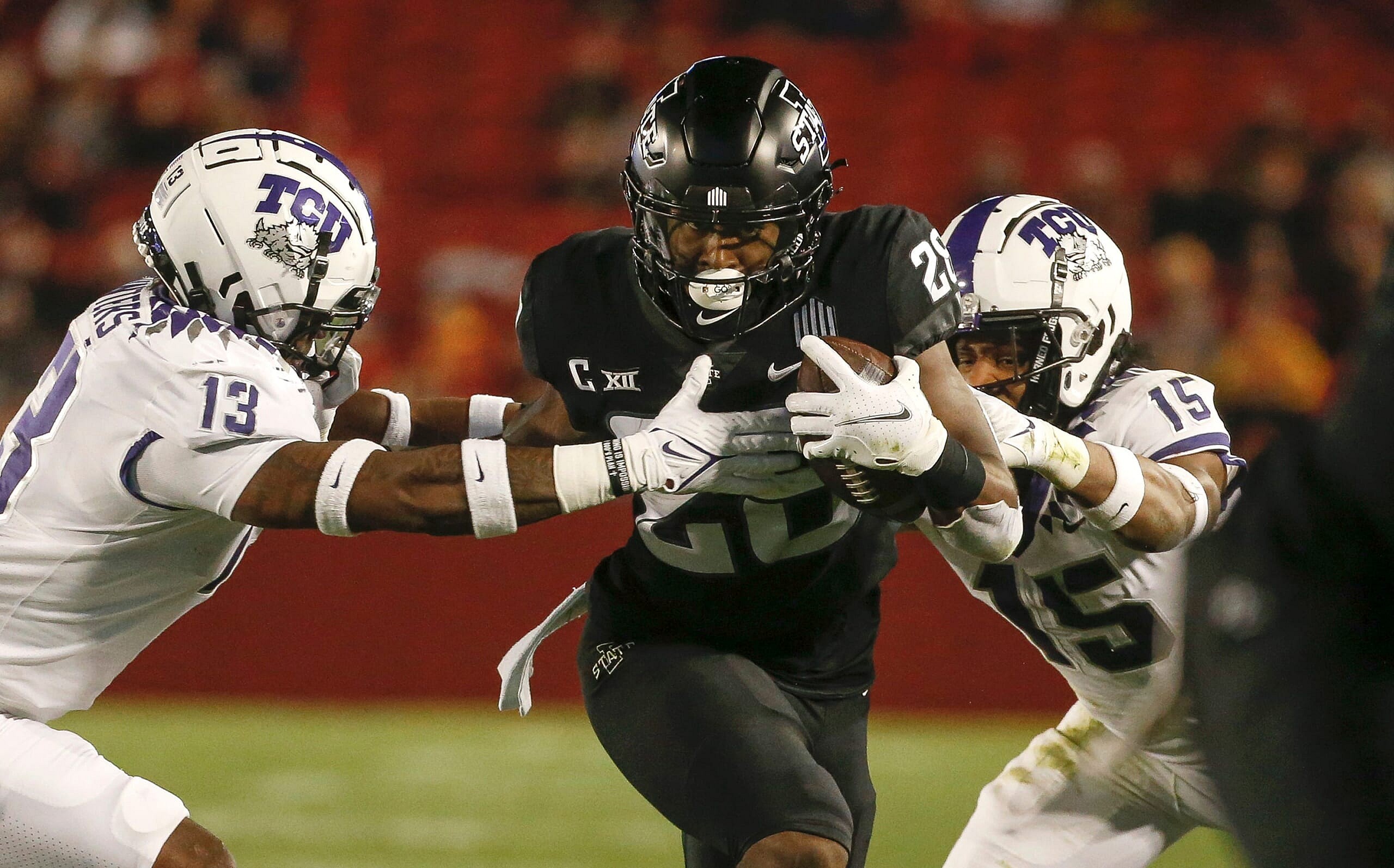 nfl combine running backs: breece hall