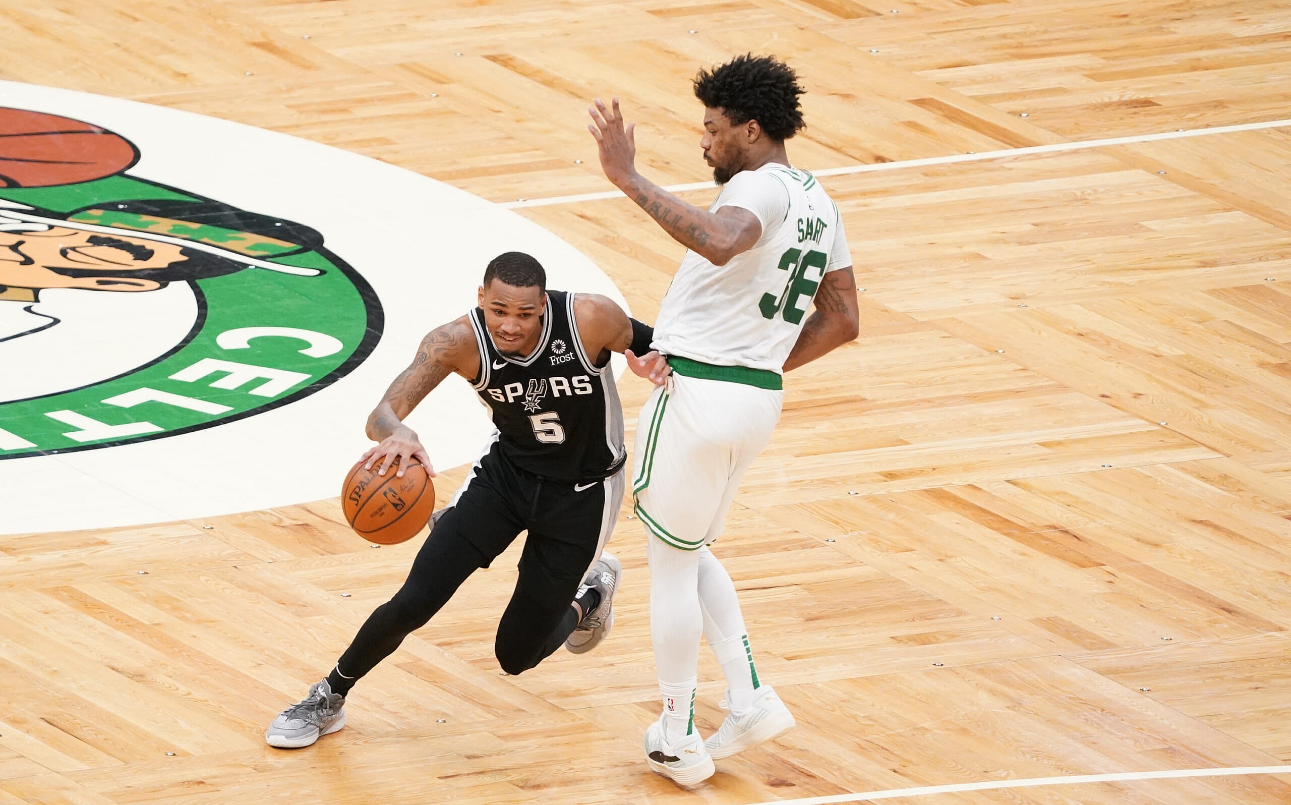 dejounte murray trade to the boston celtics