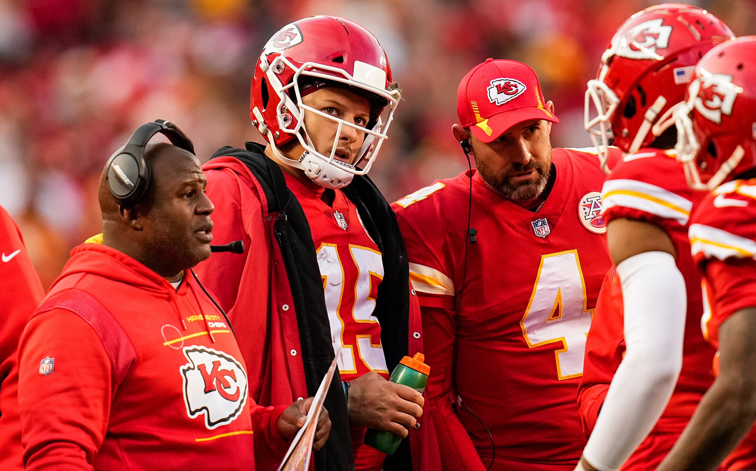patrick mahomes, eric bieniemy, kansas city chiefs