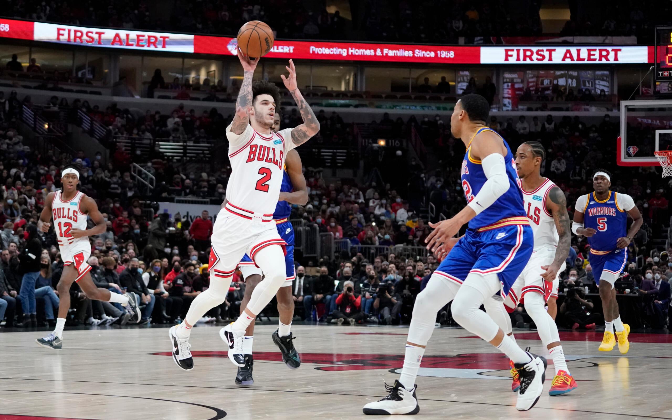 NBA: Golden State Warriors at Chicago Bulls