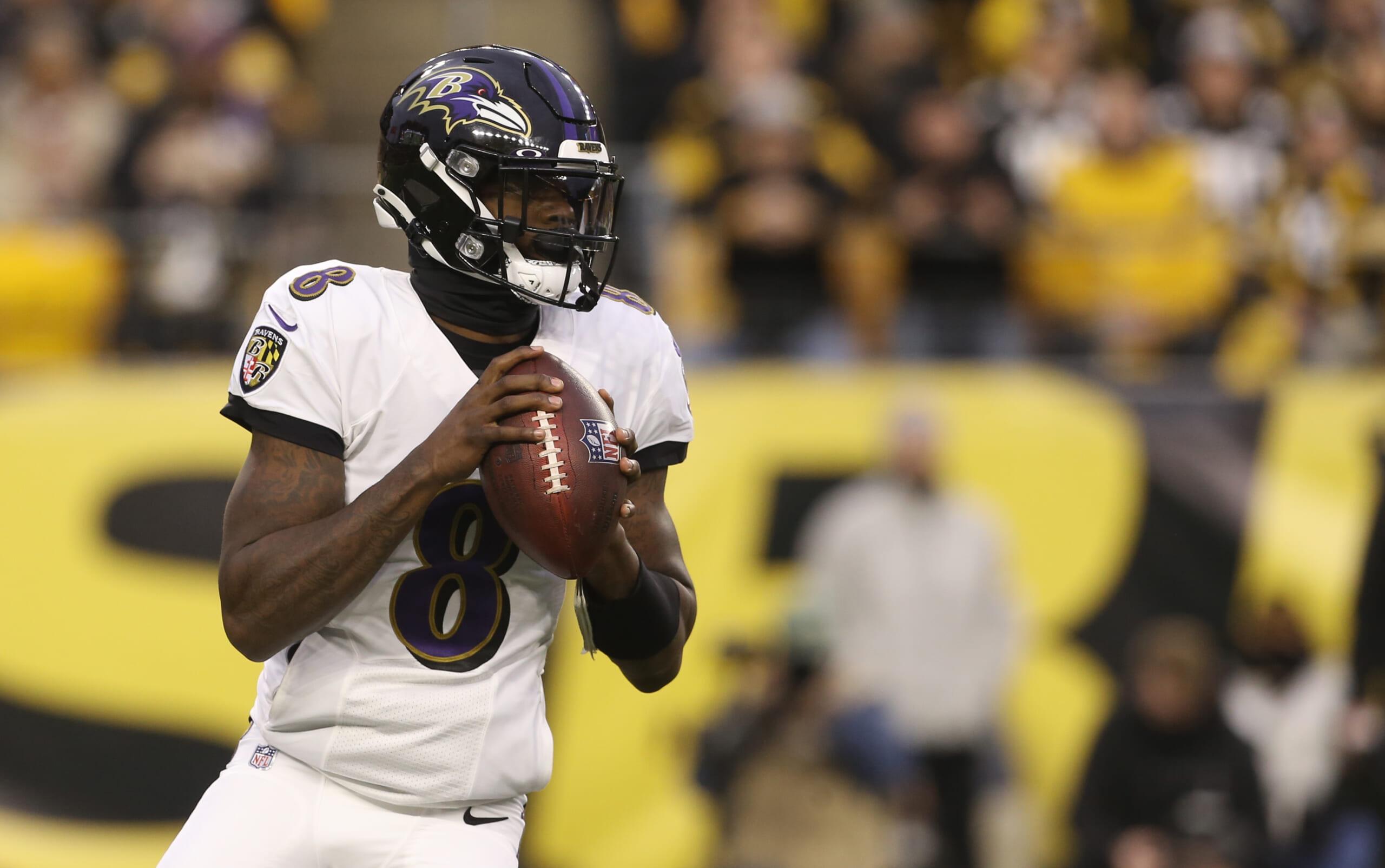 lamar jackson trade, baltimore ravens