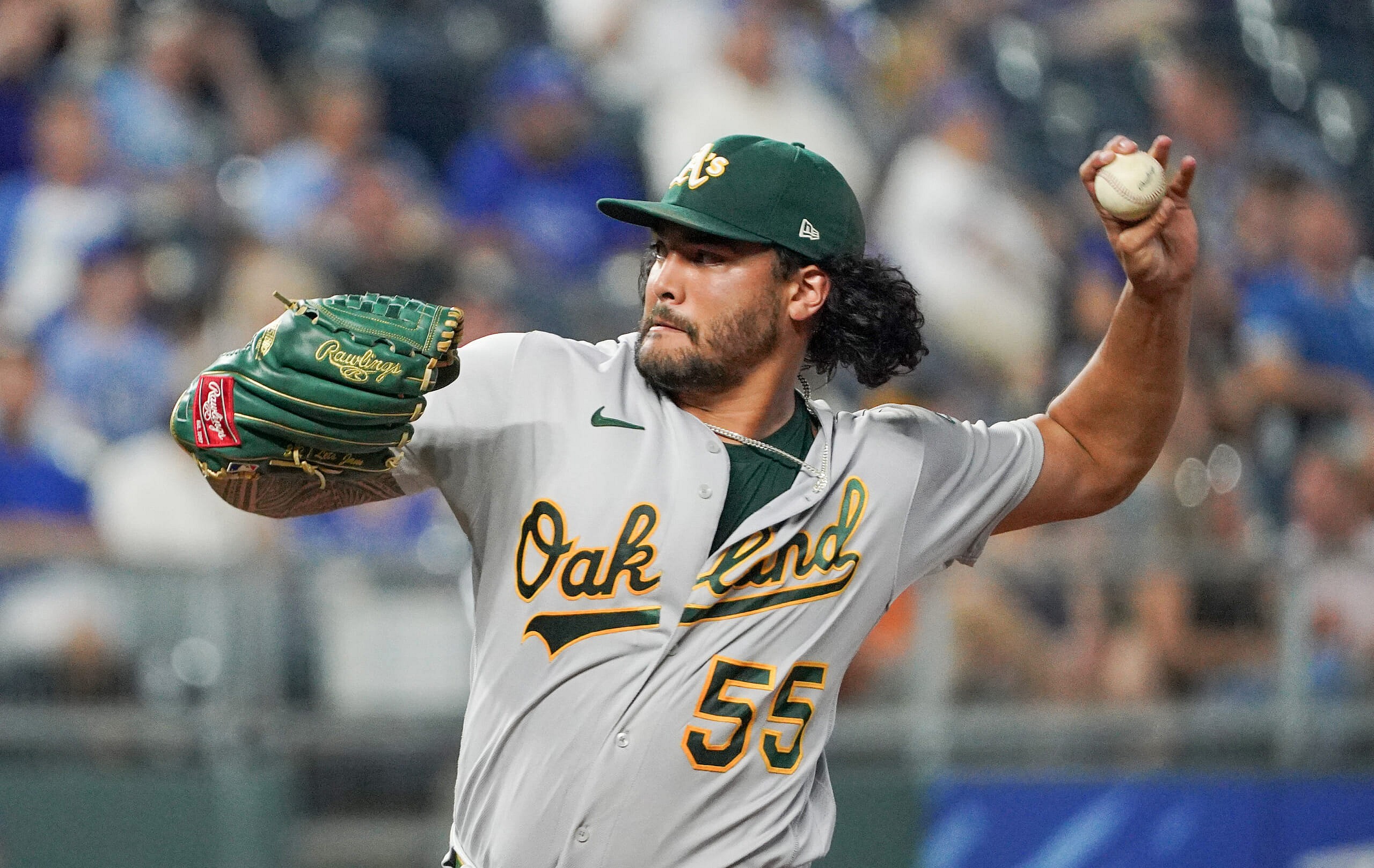 MLB: Oakland Athletics at Kansas City Royals