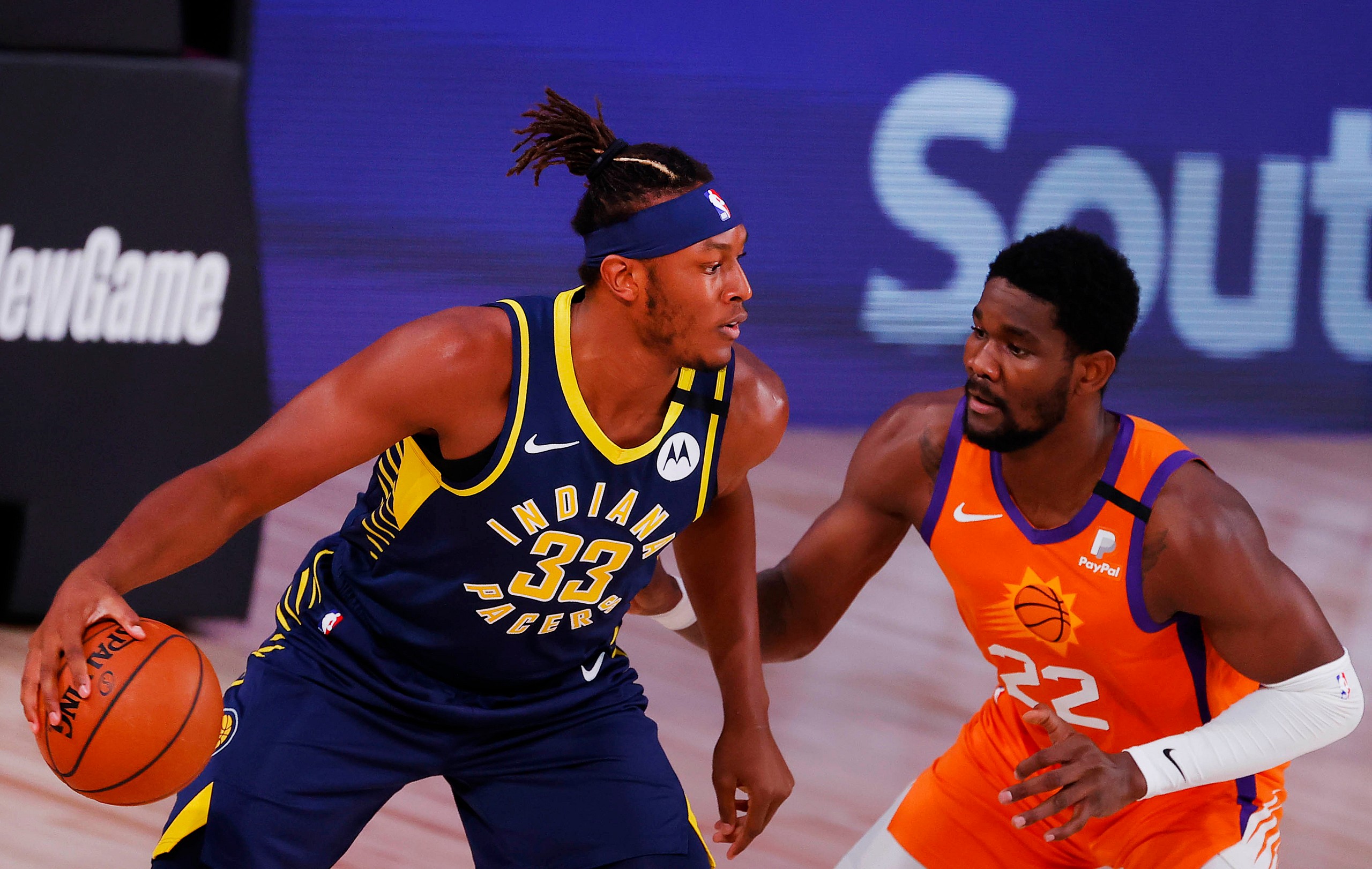 Myles Turner, Deandre Ayton