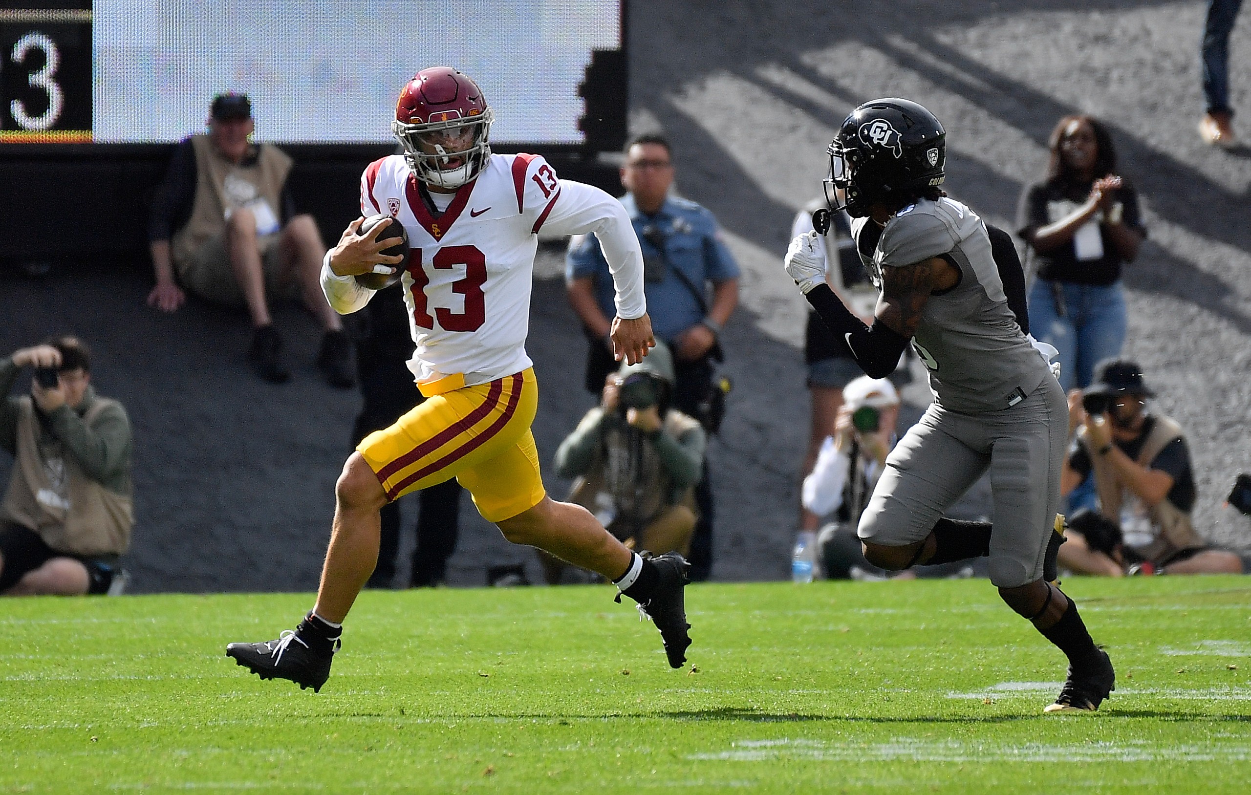 NCAA Football: Southern California at Colorado