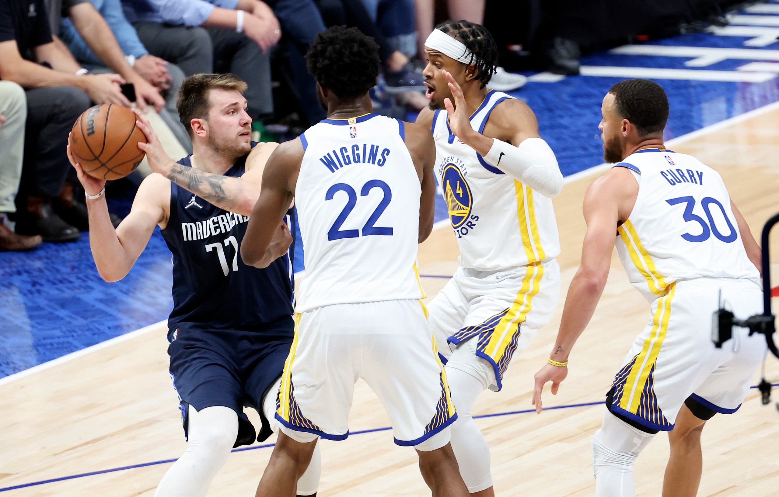 NBA: Playoffs-Golden State Warriors at Dallas Mavericks