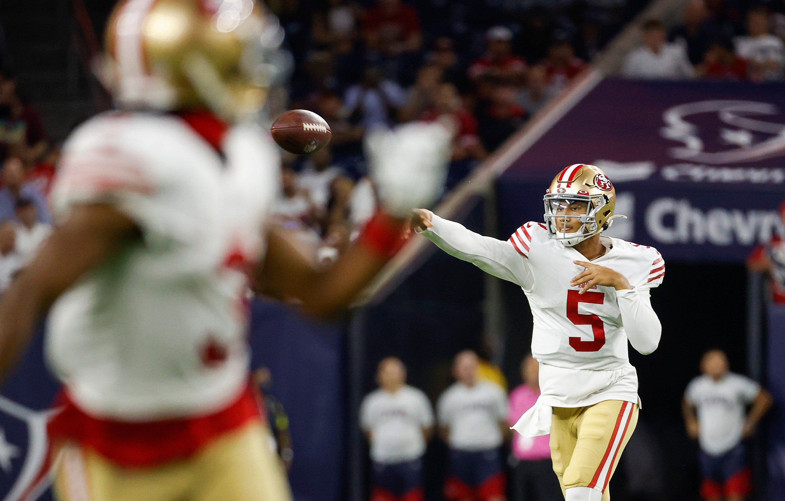 nfl week 1: trey lance against justin fields