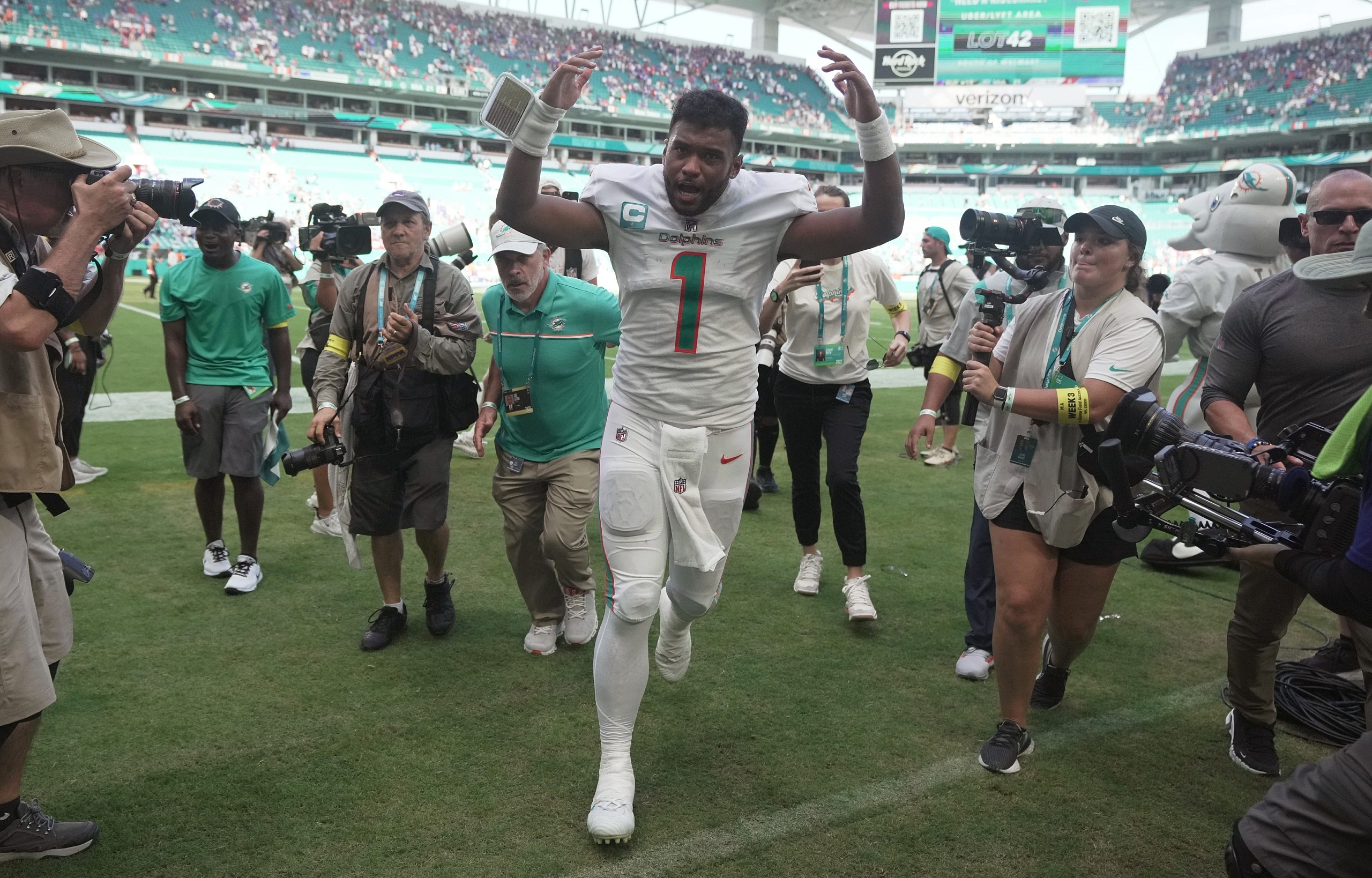 nfl week 4: tua tagovailoa' status for the miami dolphins