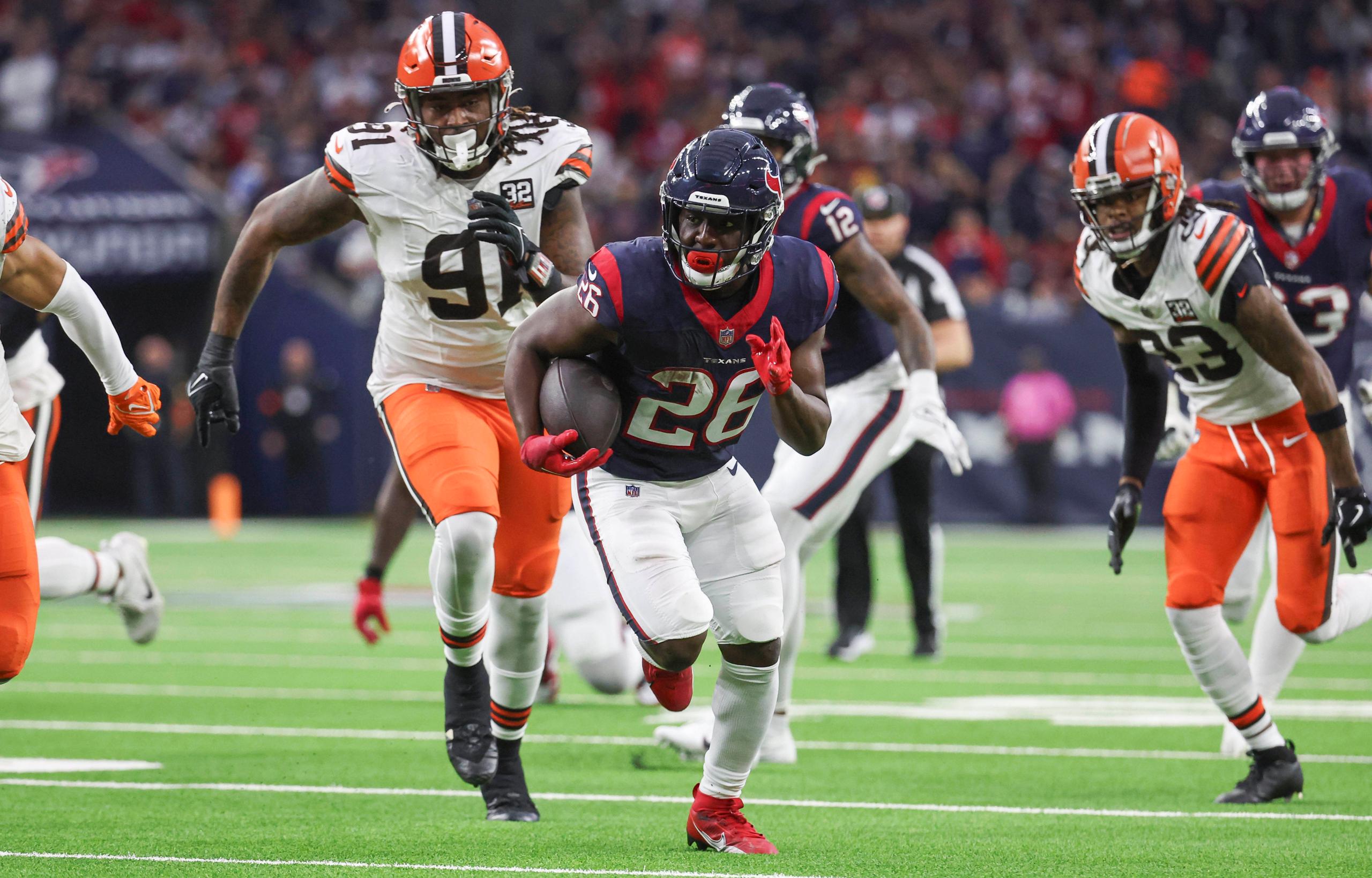 NFL: AFC Wild Card Round-Cleveland Browns at Houston Texans