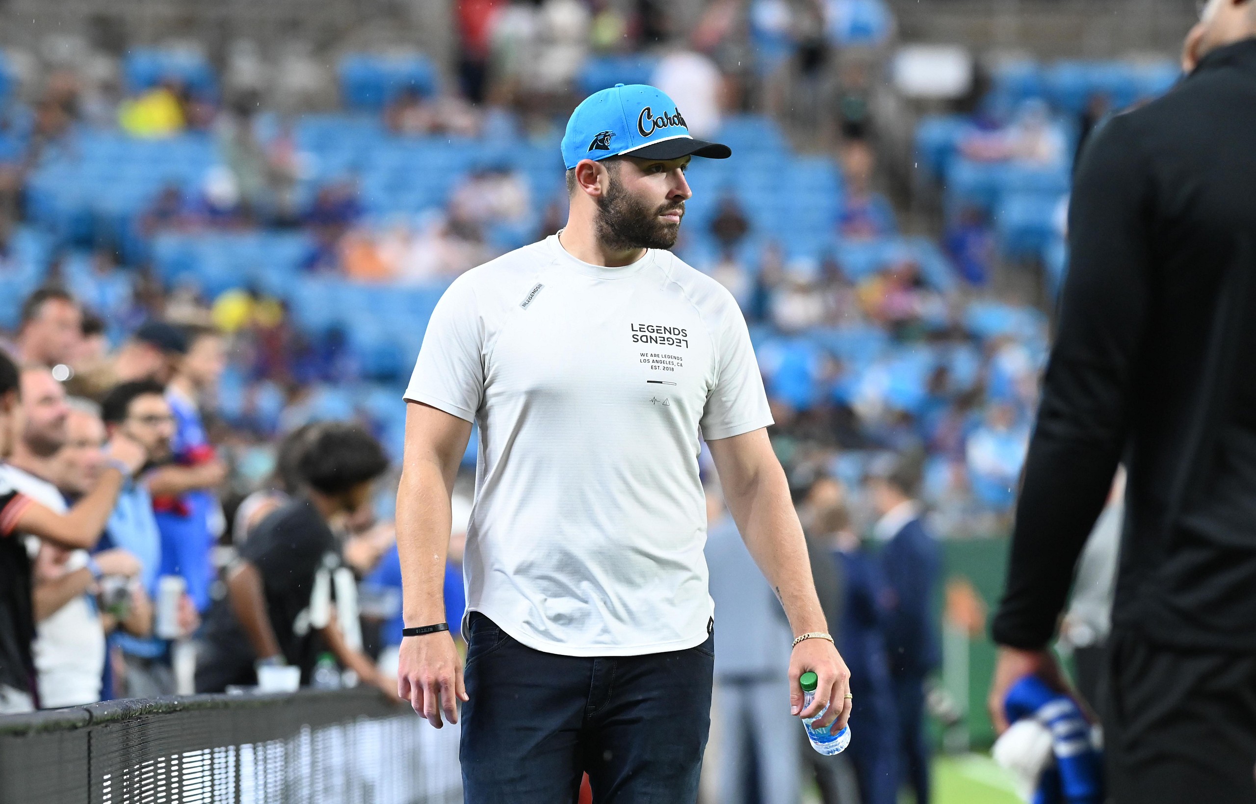 nfl training camps: carolina panthers, baker mayfield