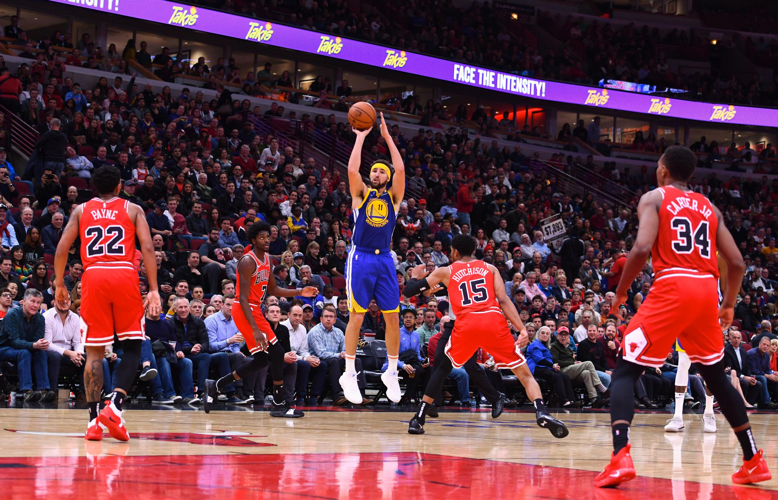 most 3-pointers in a game: klay thompson