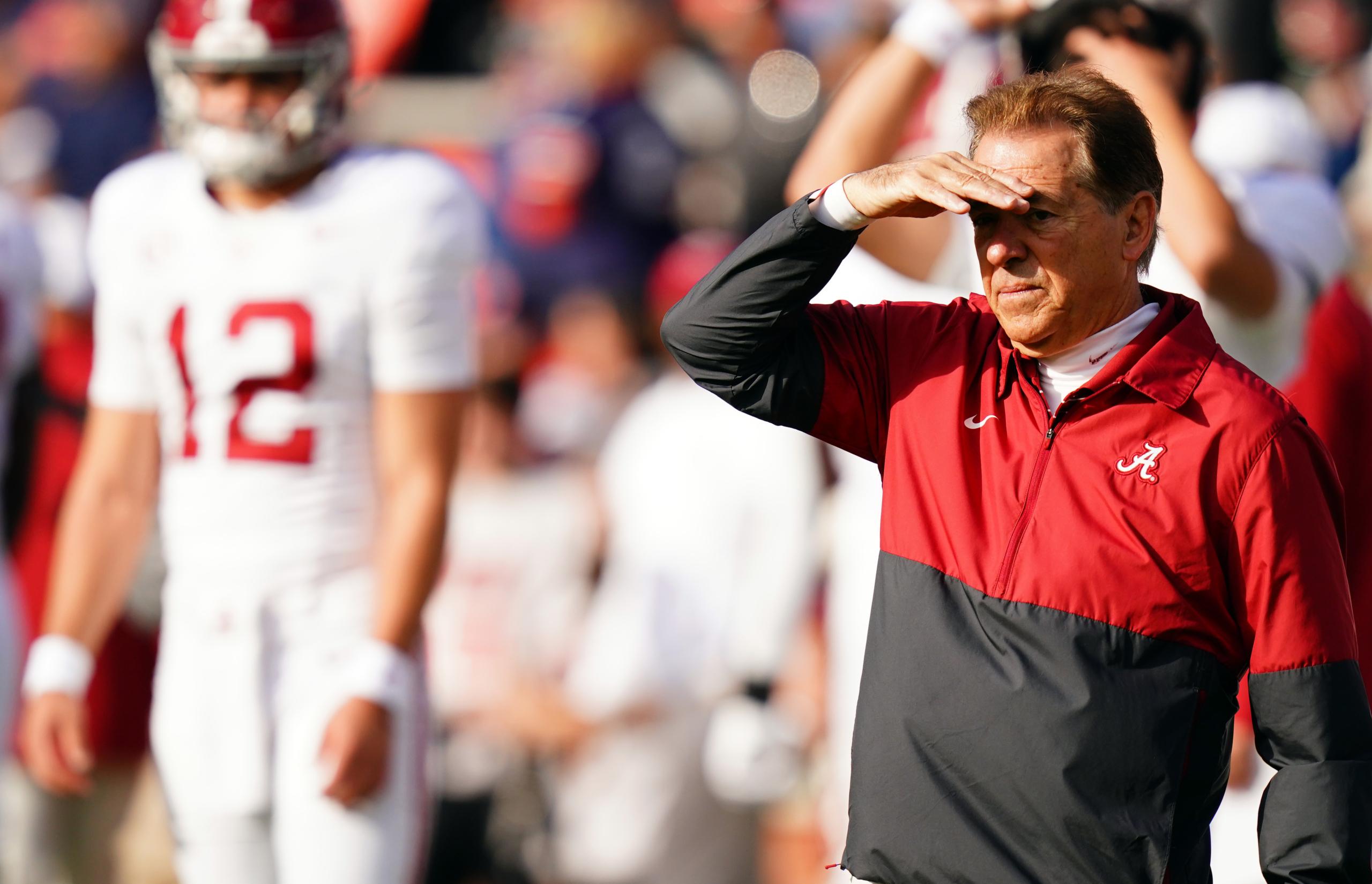 NCAA Football: Alabama at Auburn