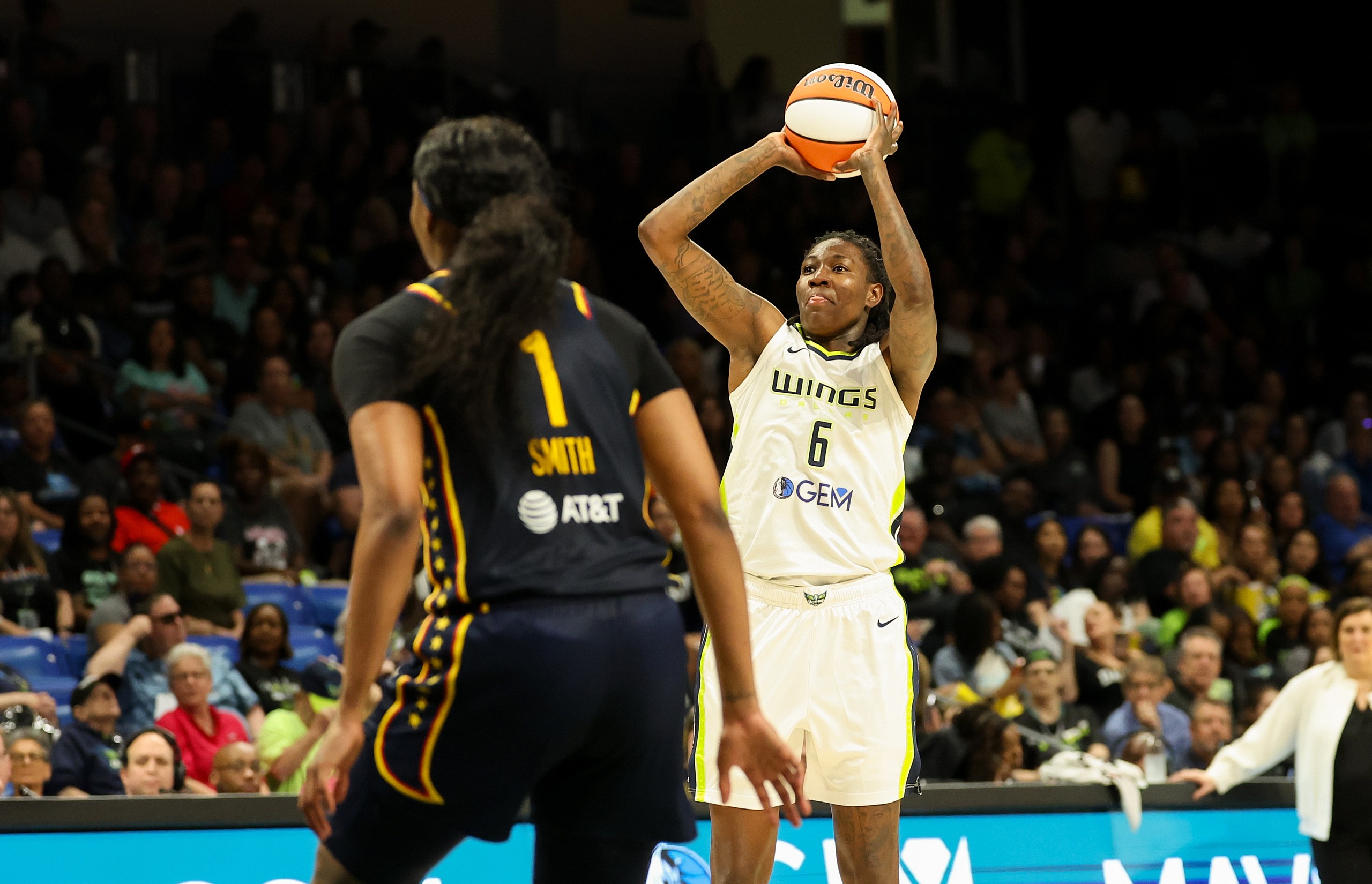 WNBA: Preseason-Indiana Fever at Dallas Wings