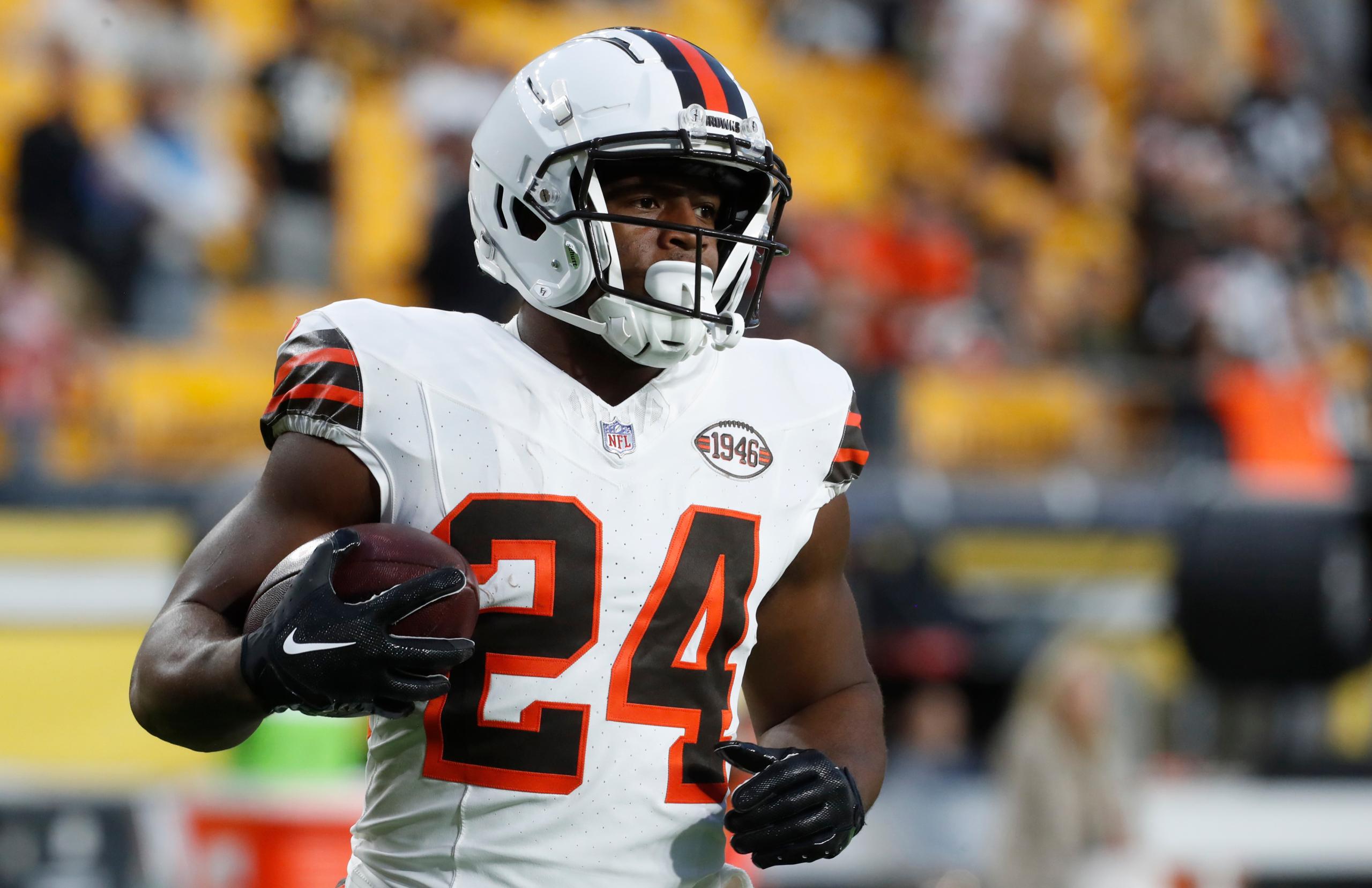 nfl injury report: nick chubb