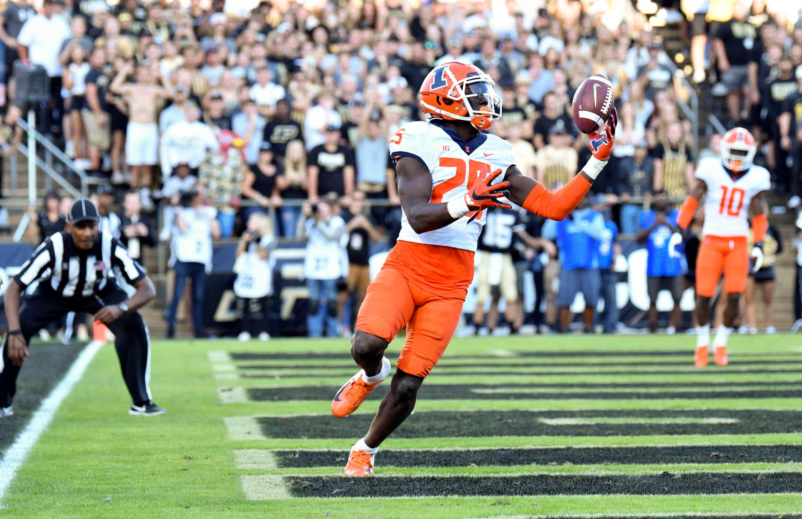 NCAA Football: Illinois at Purdue