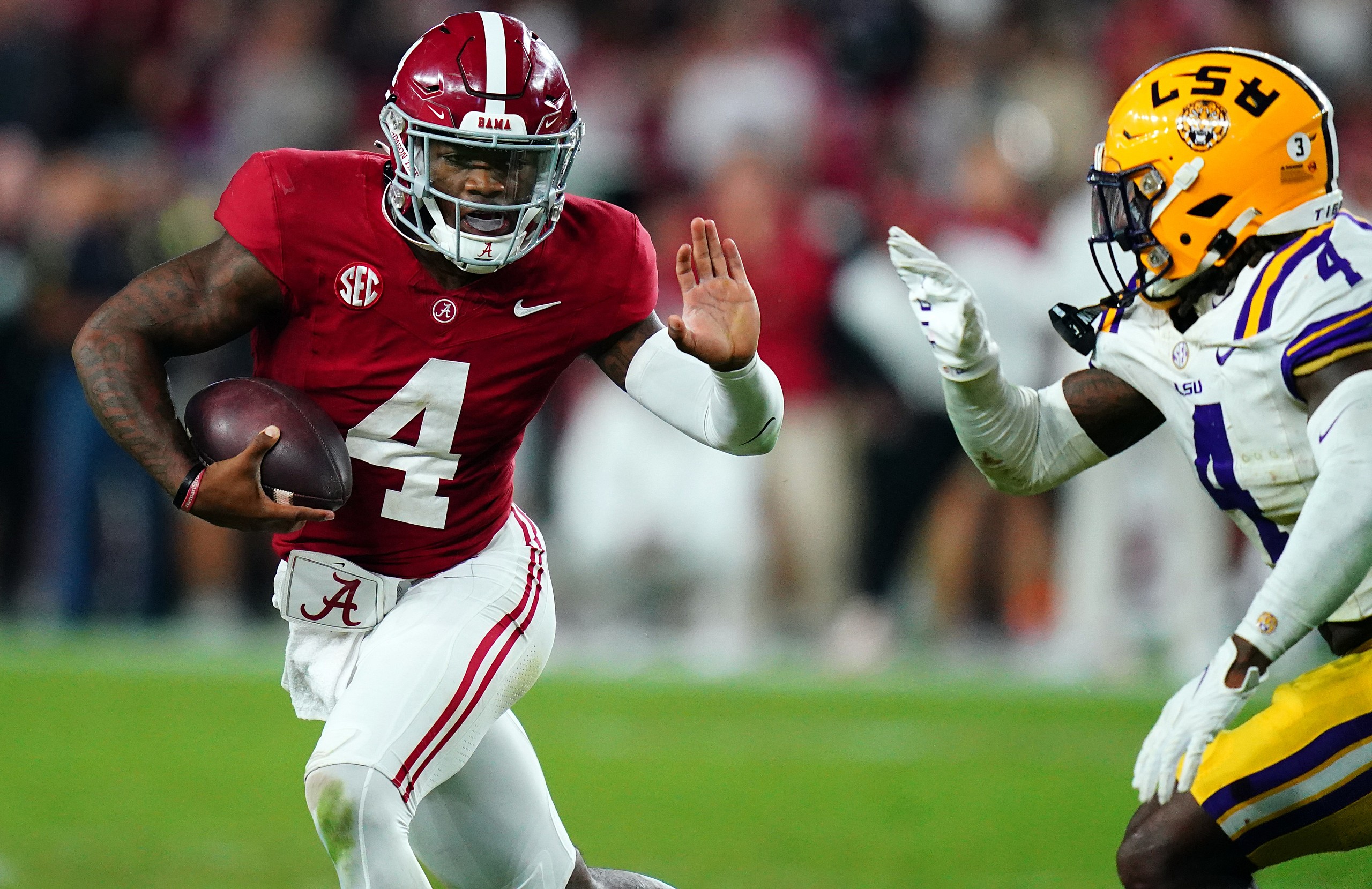 NCAA Football: Louisiana State at Alabama