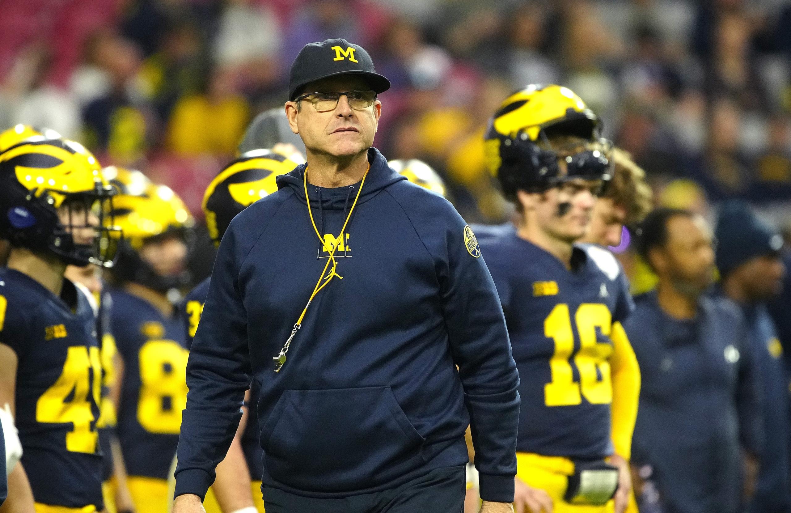 carolina panthers hire jim harbaugh