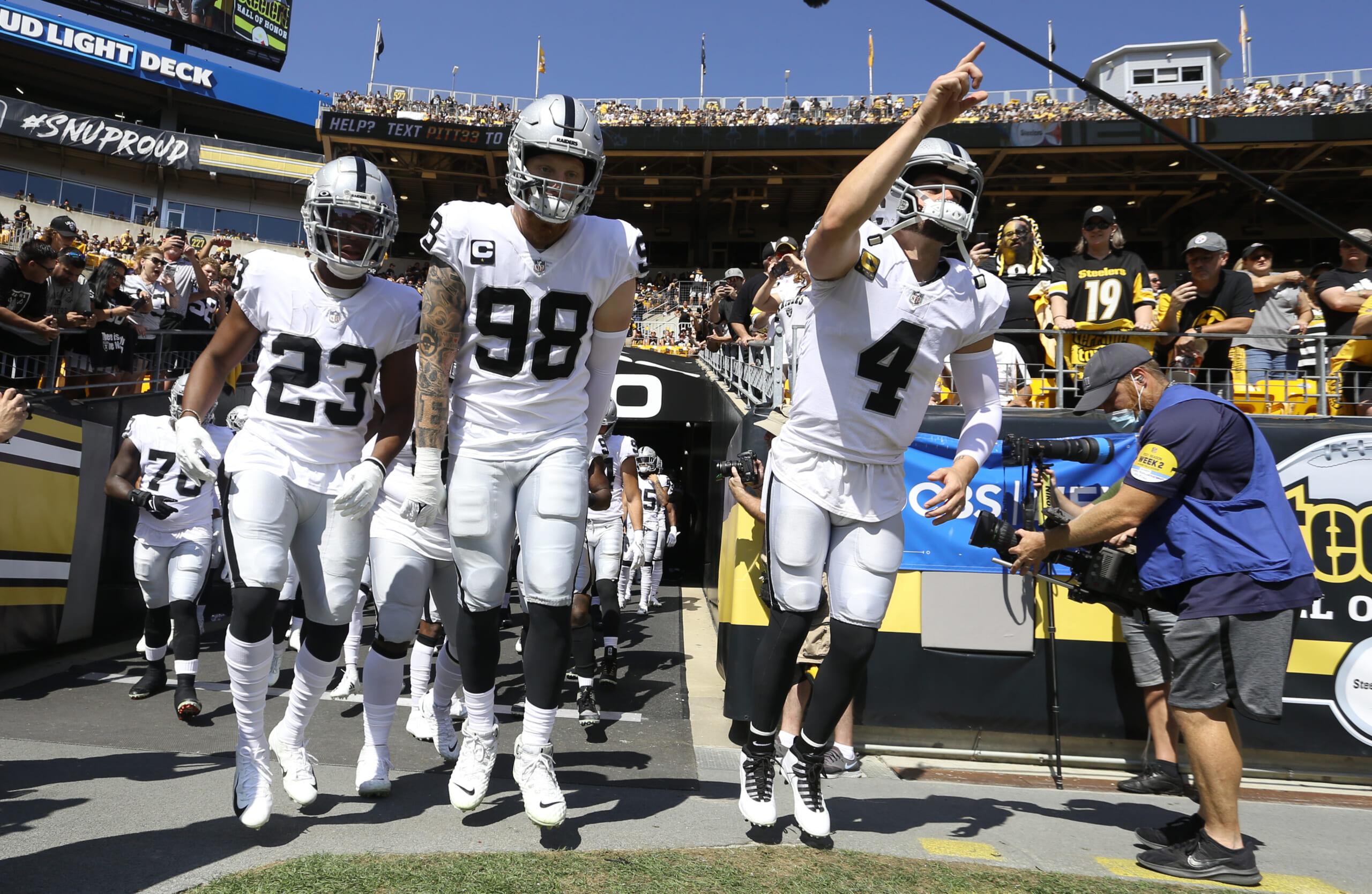 derek carr, las vegas raiders