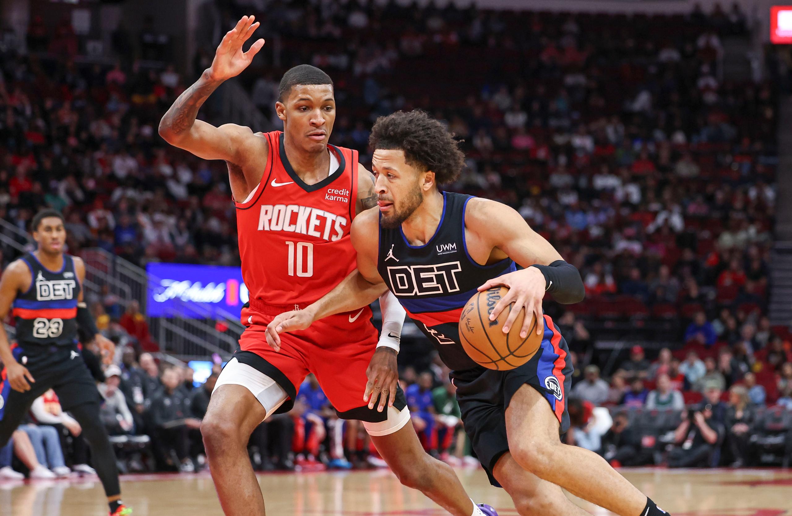 NBA: Detroit Pistons at Houston Rockets