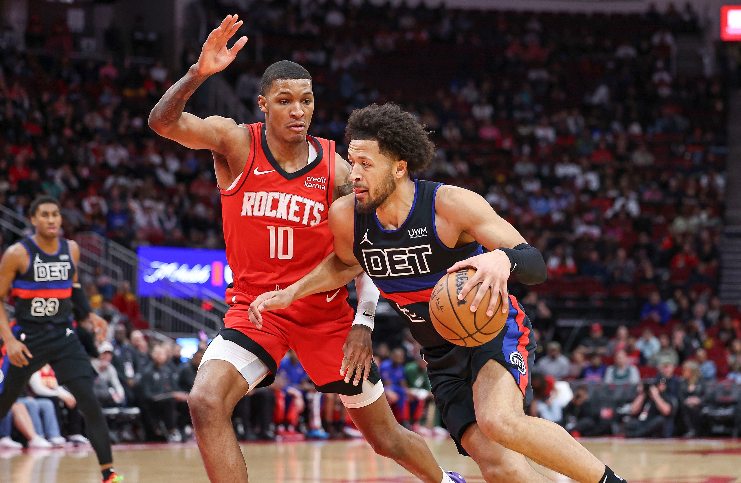 NBA: Detroit Pistons at Houston Rockets
