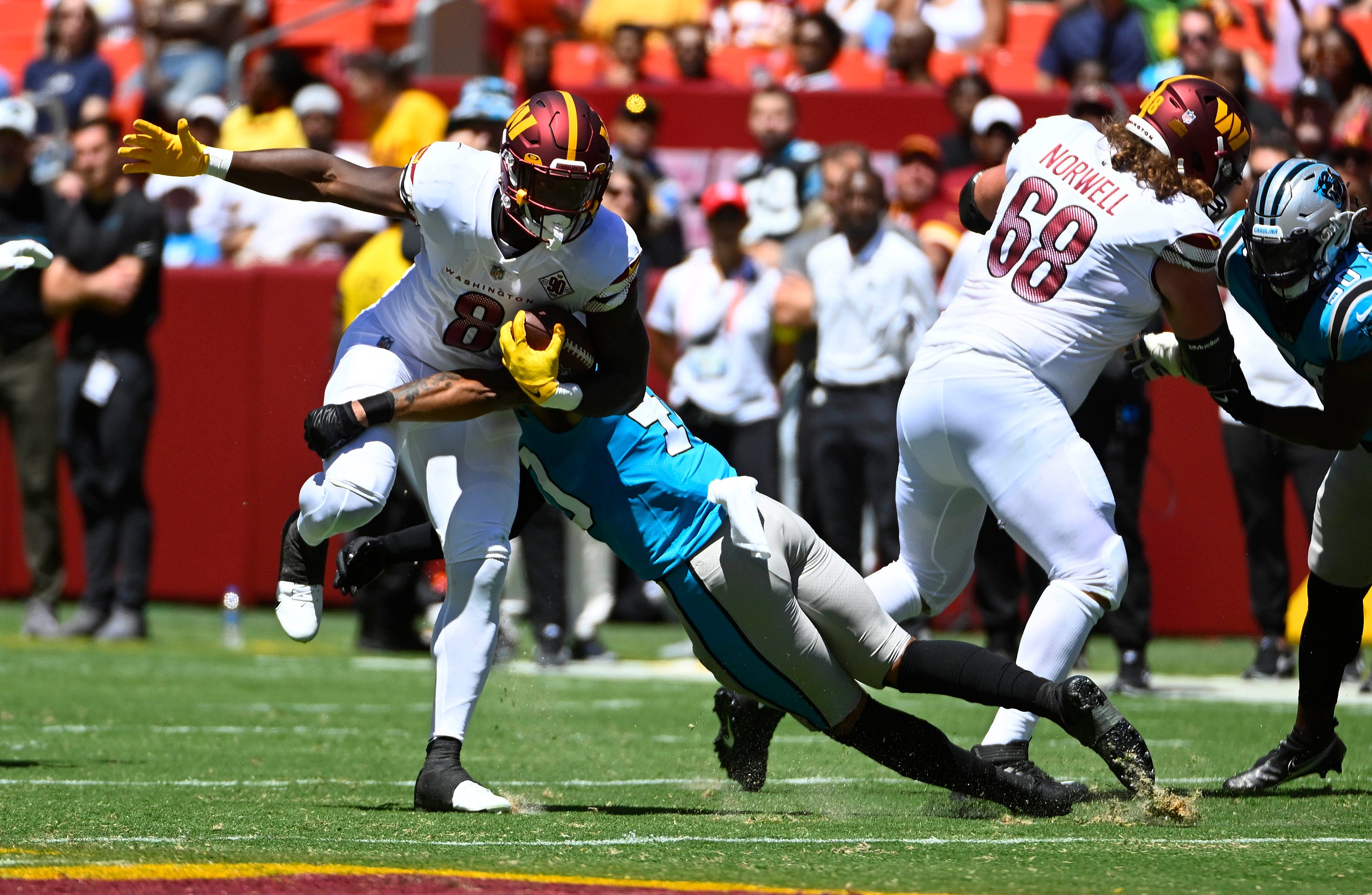 NFL: Carolina Panthers at Washington Commanders