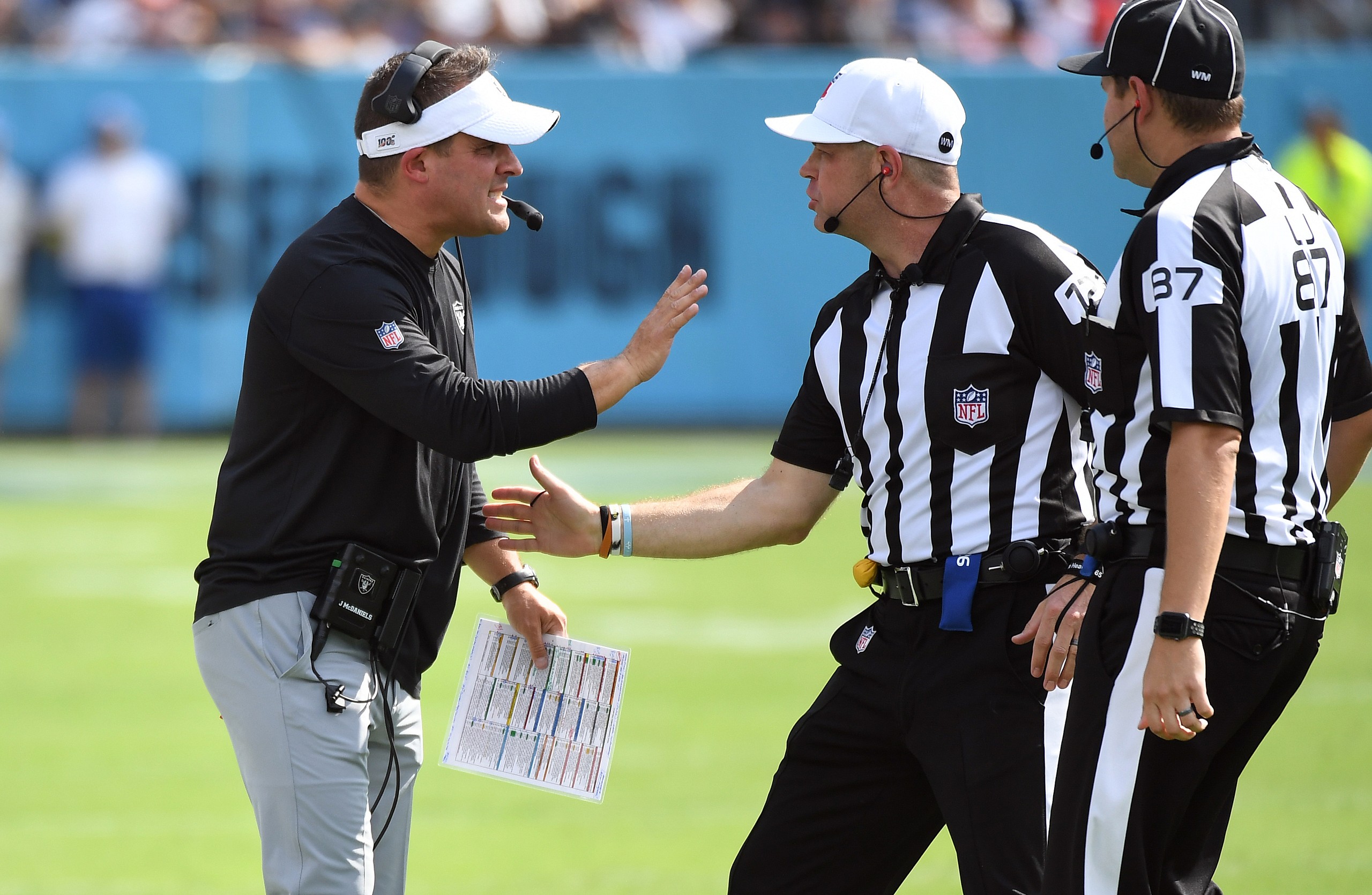 nfl week 3  : las vegas raiders at tennessee titans