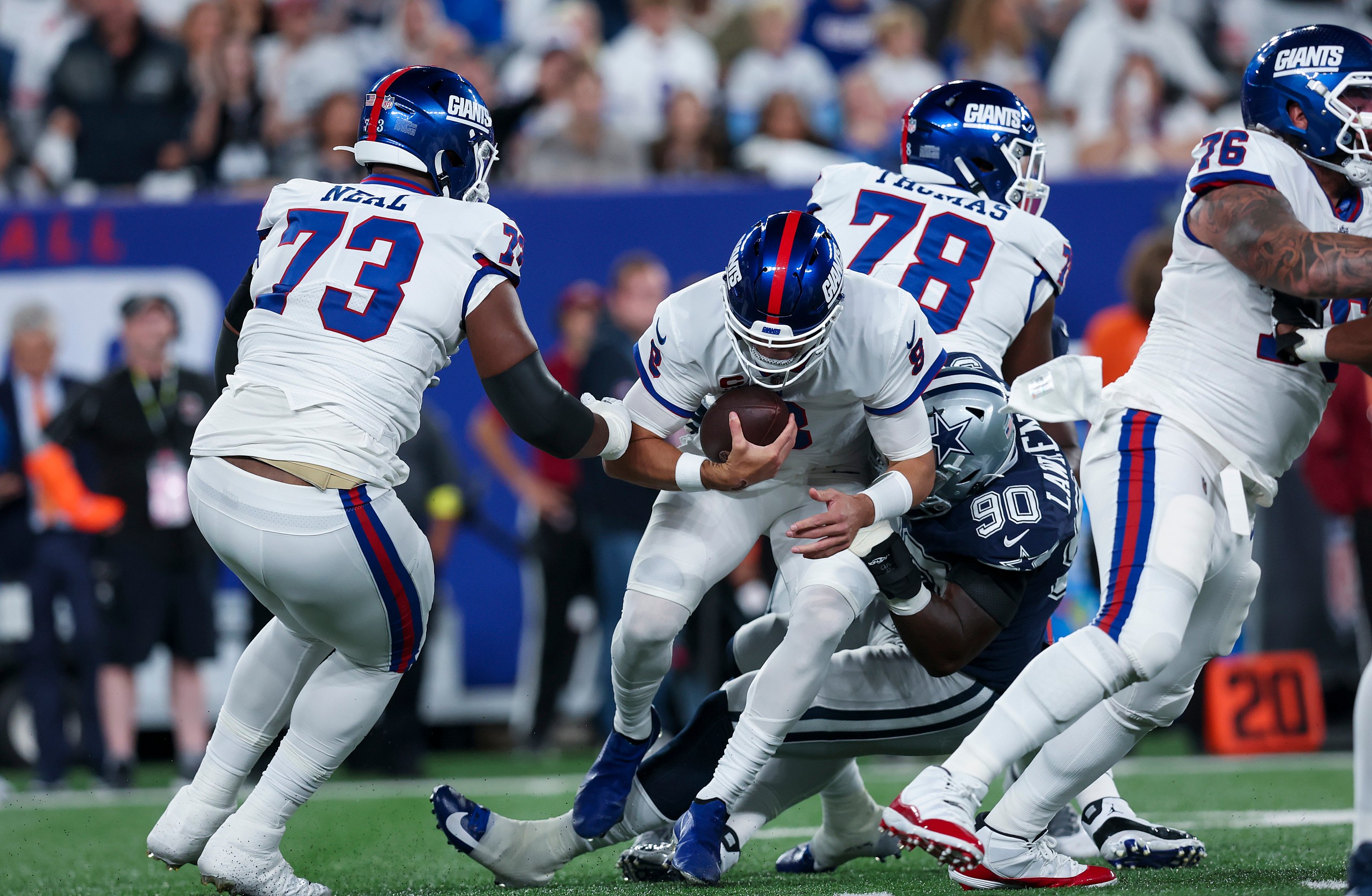 NFL: Dallas Cowboys at New York Giants