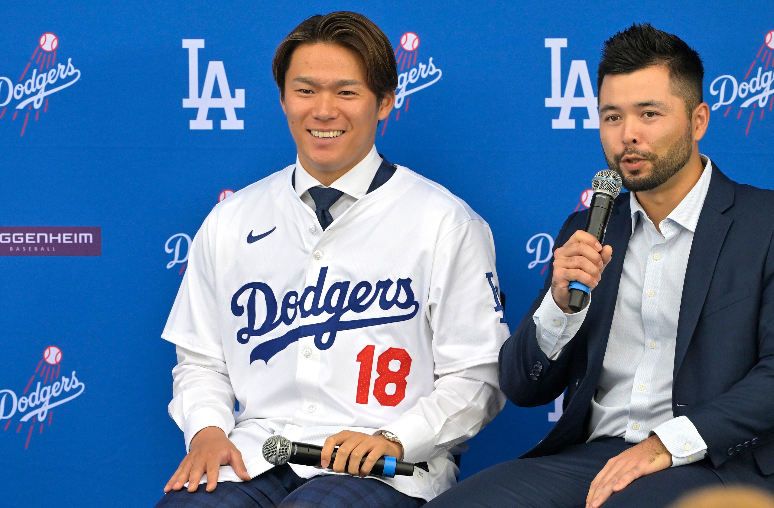 MLB: Los Angeles Dodgers-Press Conference